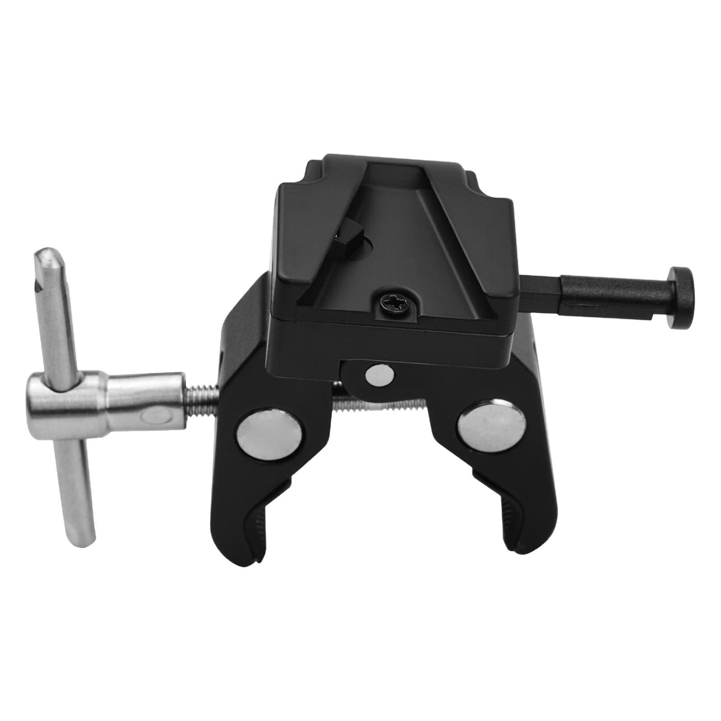 V Mount Battery Adapter/ with Clamp for Mounting to Lighting Stand Tripod