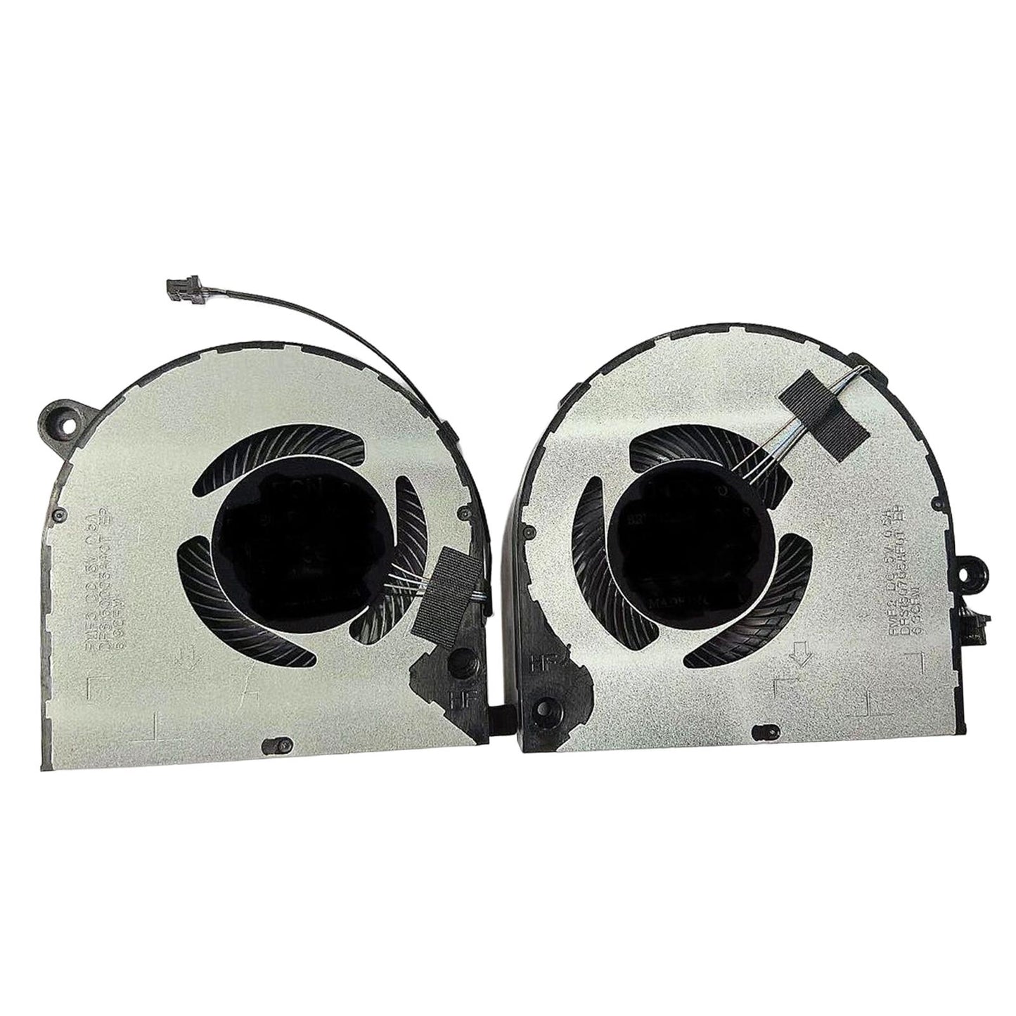 2Pcs CPU Cooling Fan CPU GPU Cooler Radiator for Dell Vostro 7500 7501