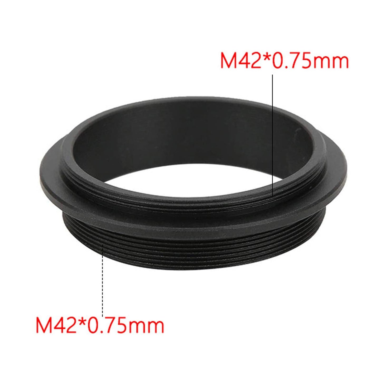 M42 to M42 0.75mm Thread Adapter Microscope Objective Adapter Ring
