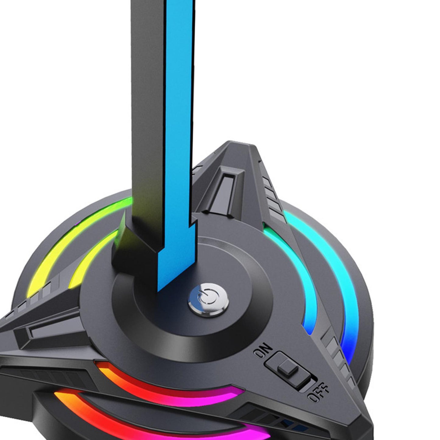 USB Microphone with Lamp Function RGB Light for Singing Studio Meeting