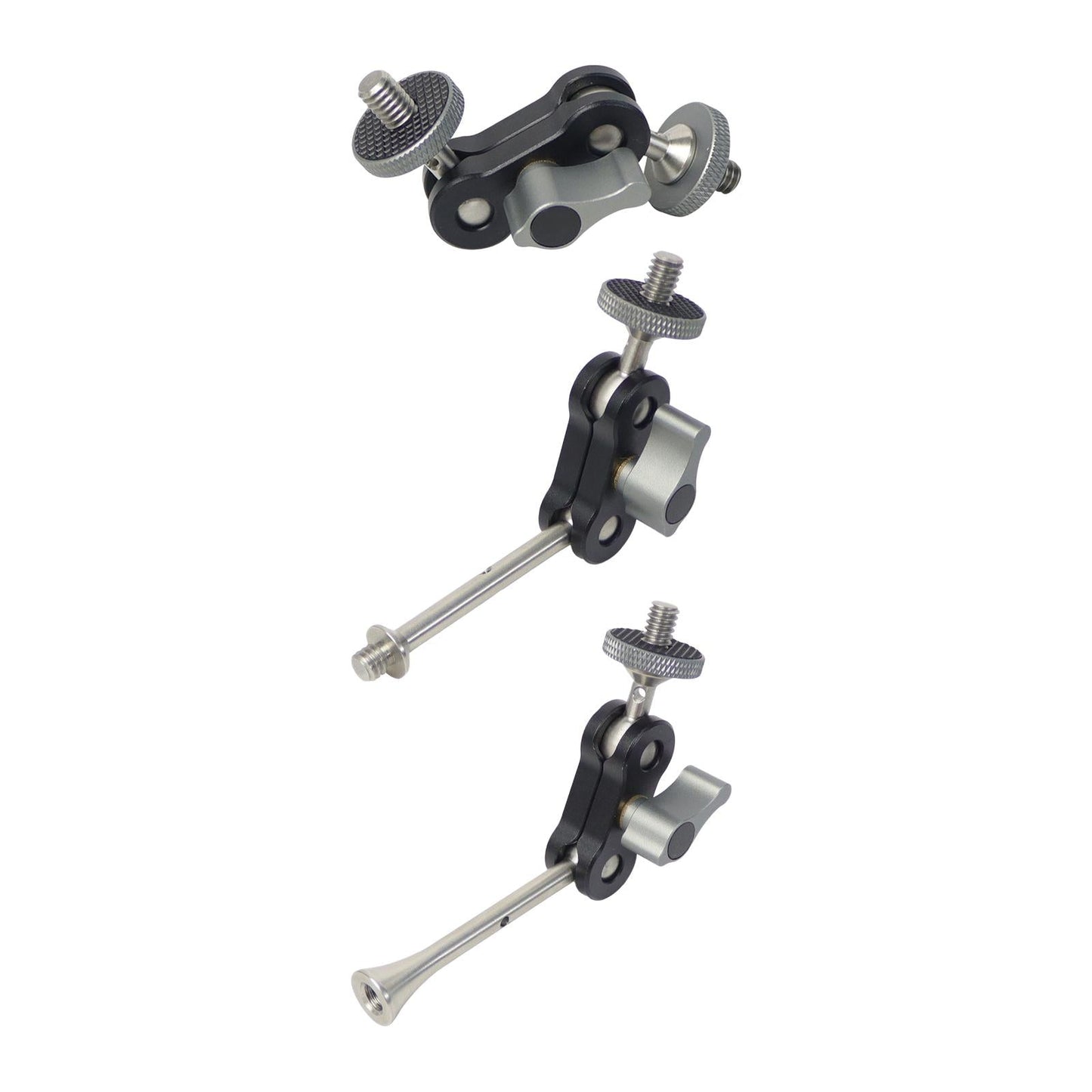 Photography Gimbal Bracket 360 Rotation with1/4 Screw Monitors Fill Lights Short Screw