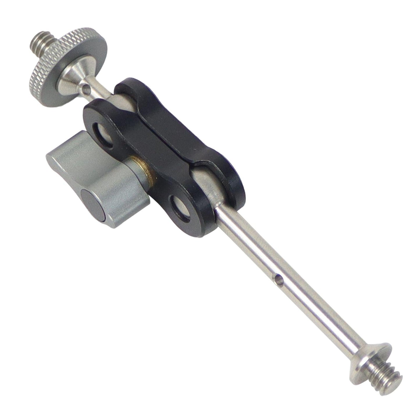 Photography Gimbal Bracket 360 Rotation with1/4 Screw Monitors Fill Lights Long Screw