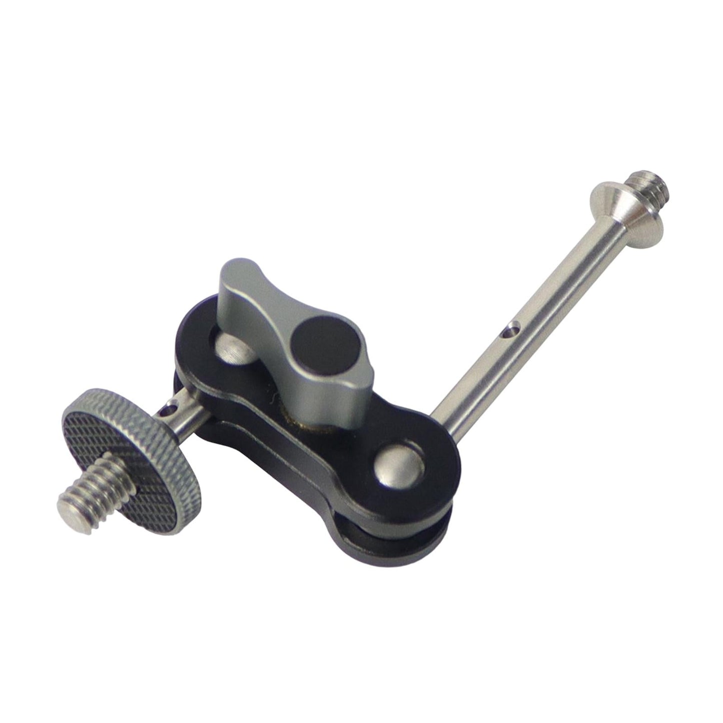 Photography Gimbal Bracket 360 Rotation with1/4 Screw Monitors Fill Lights Long Screw