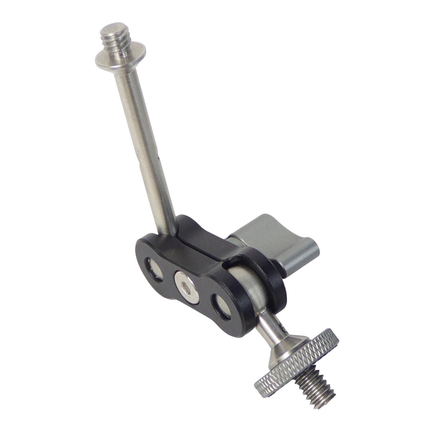 Photography Gimbal Bracket 360 Rotation with1/4 Screw Monitors Fill Lights Long Screw