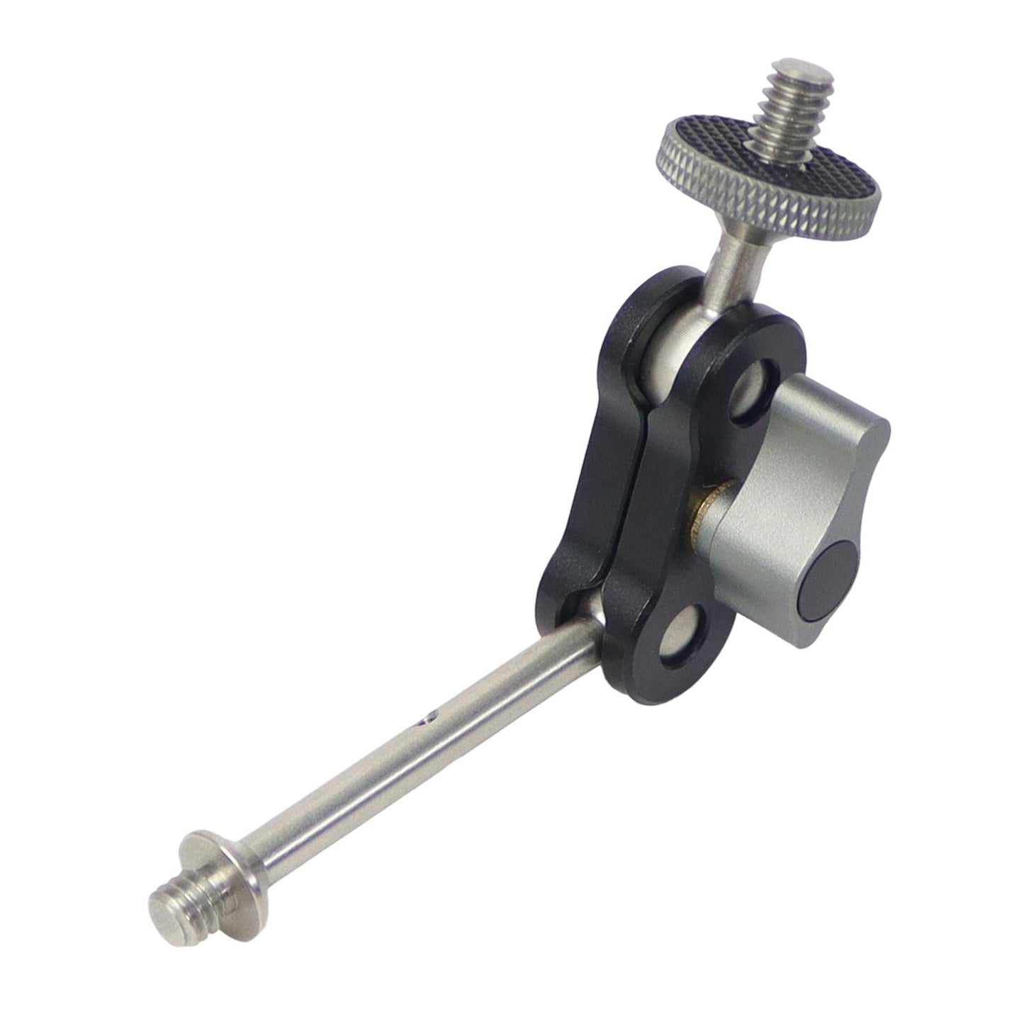 Photography Gimbal Bracket 360 Rotation with1/4 Screw Monitors Fill Lights Long Screw