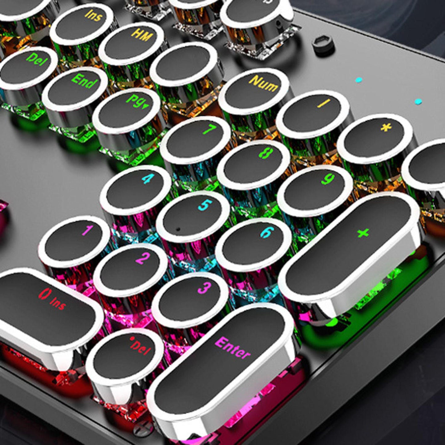 Ergonomic 104 Keys Mechanical Gaming Keyboard USB Wired for Game Computer PC Black