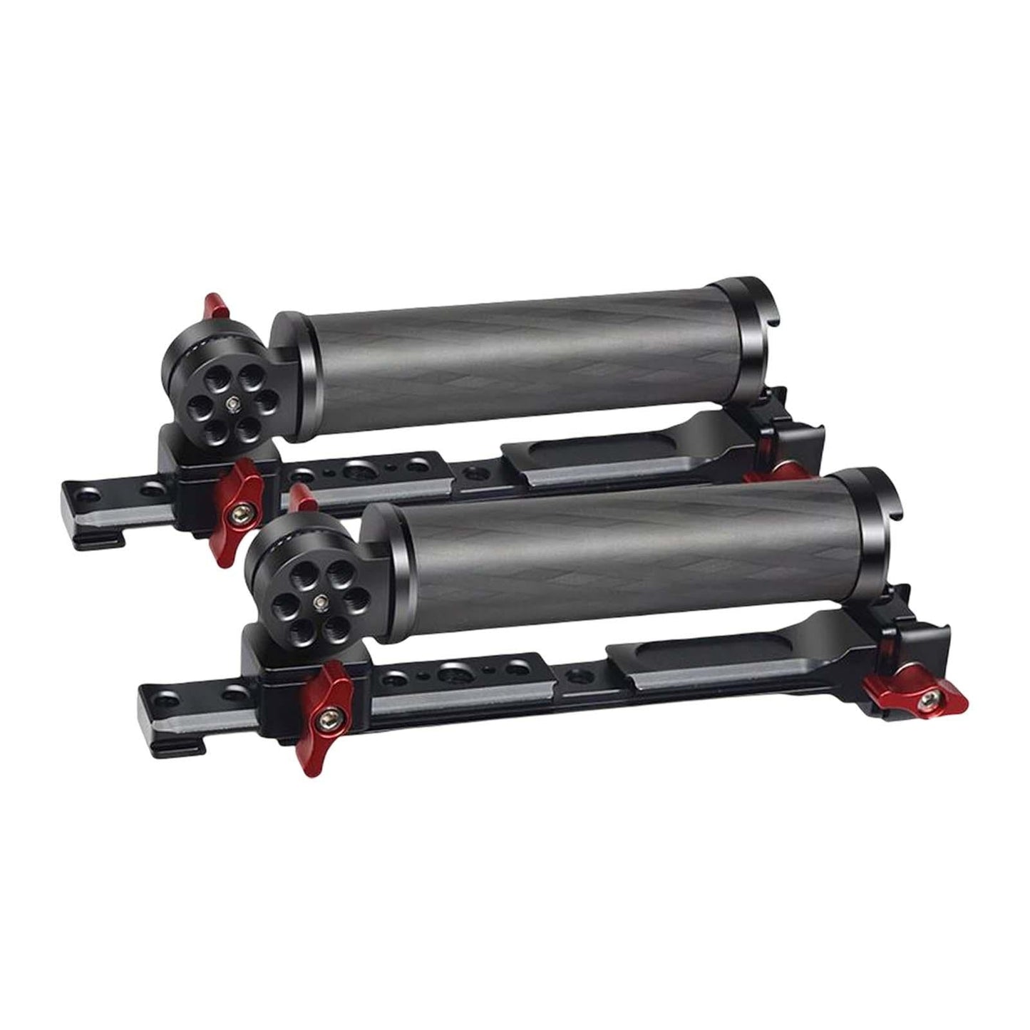 Dual Hand Stabilizer with Cold Shoe Mounts Adjustable for DJI Rsc2 RS2