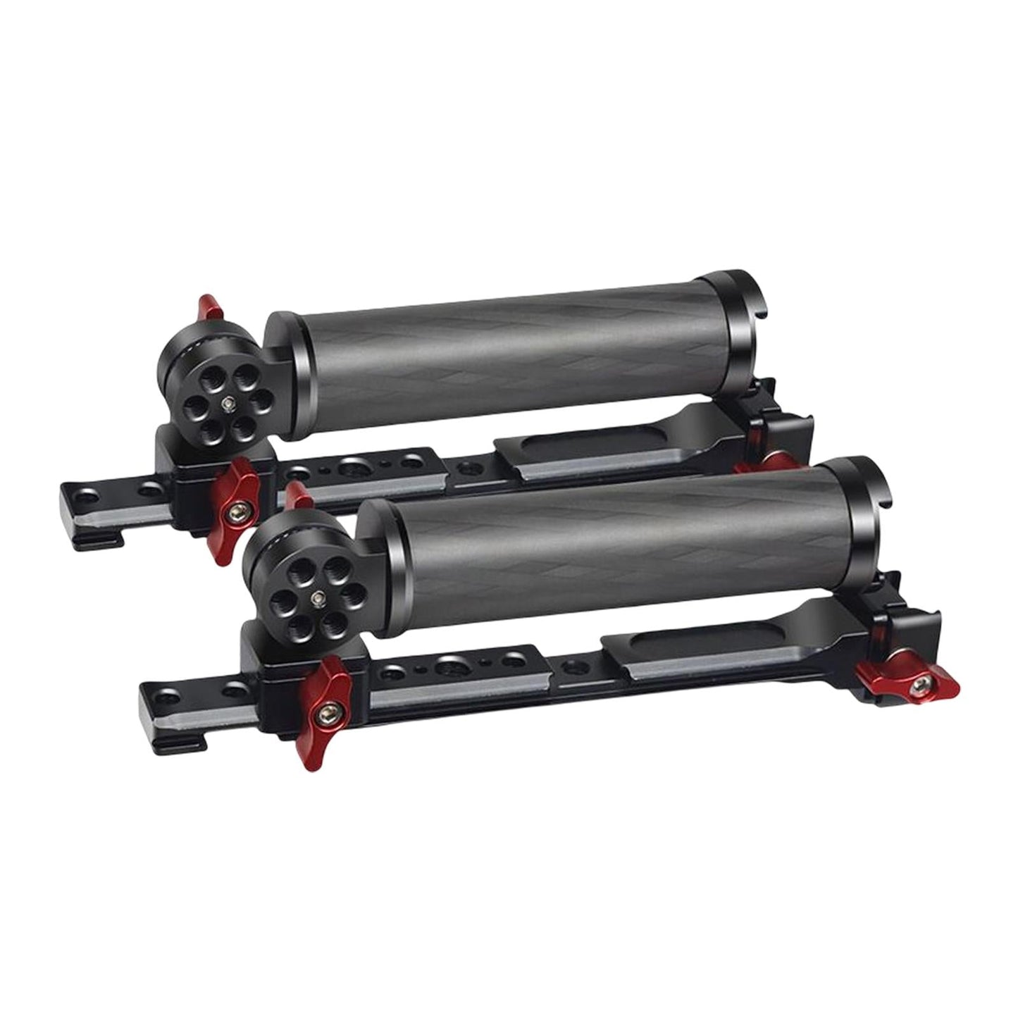 Dual Hand Stabilizer with Cold Shoe Mounts Adjustable for DJI Rsc2 RS2