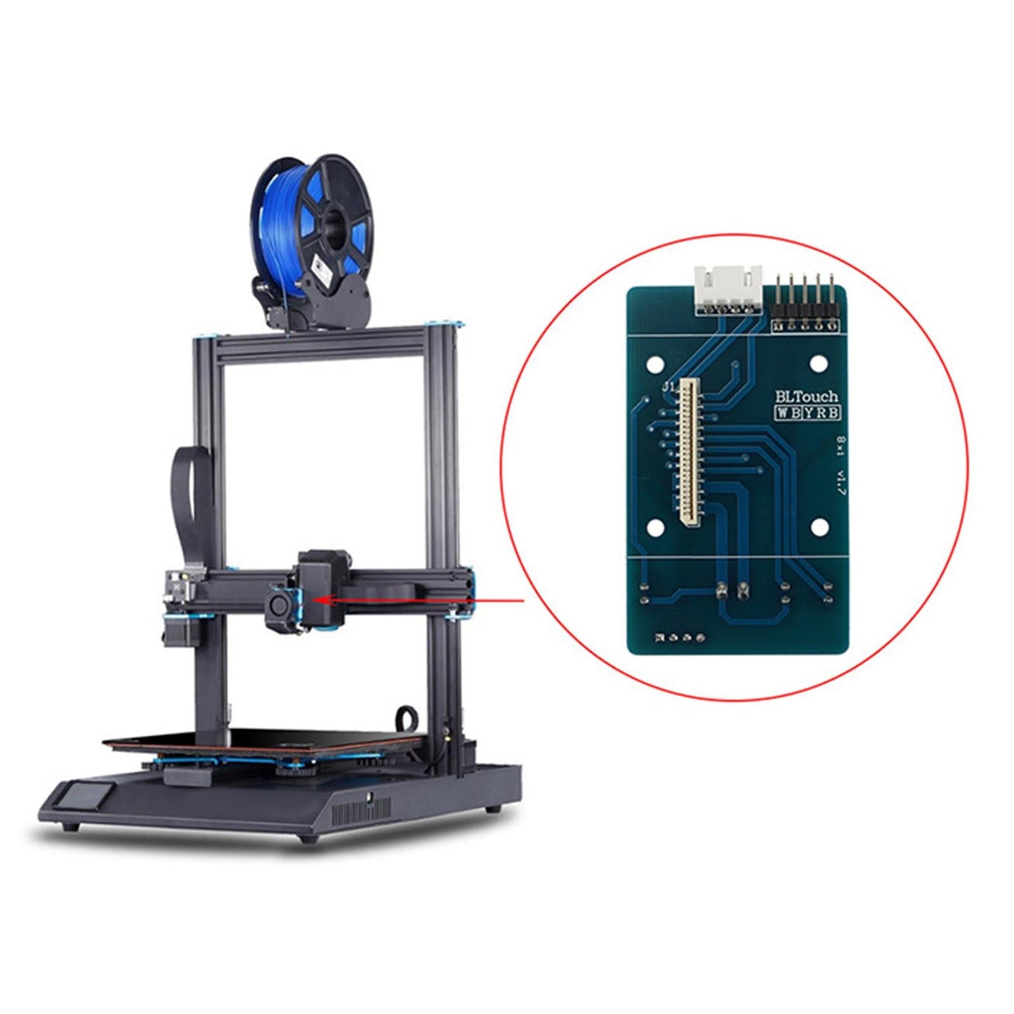 E Axis Adapter Board 3D Printer Extruder V1.7 for Artillery Parts