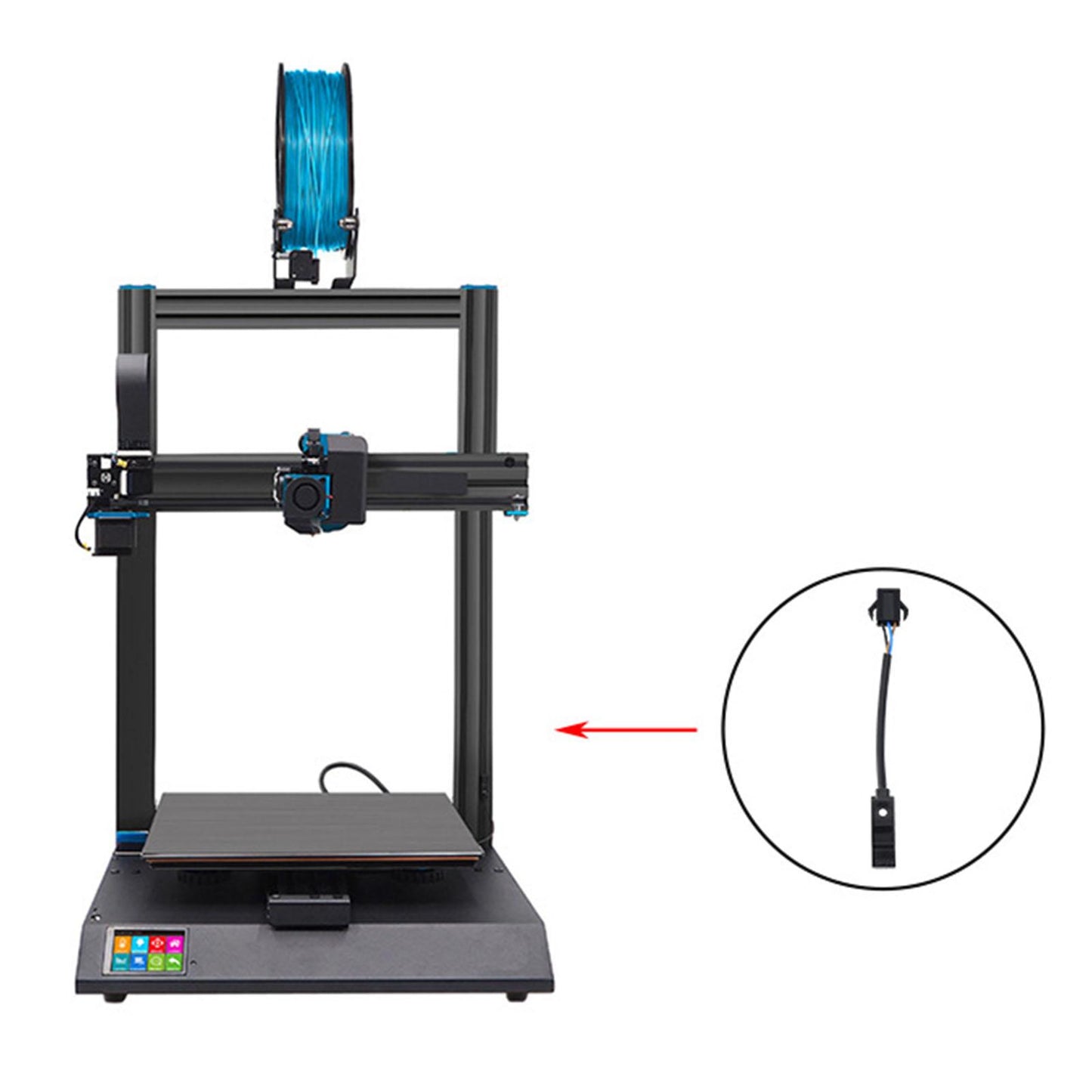 Z Axis Limit Switch Endstop Sensor with 60mm Cable for Sidewinder x2 Parts