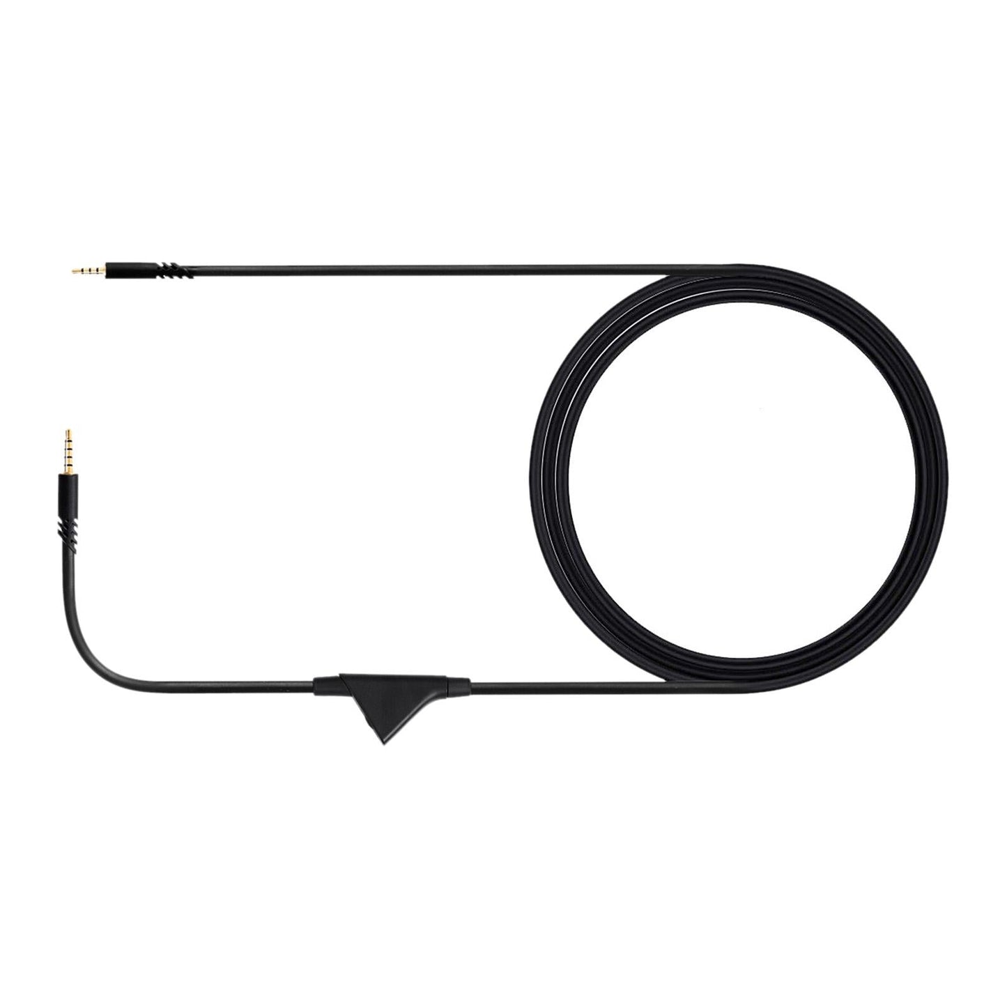 Replacement Audio Cable Cord 2M 6.5ft AUX Wire for Astro A10 A40 A30 Black