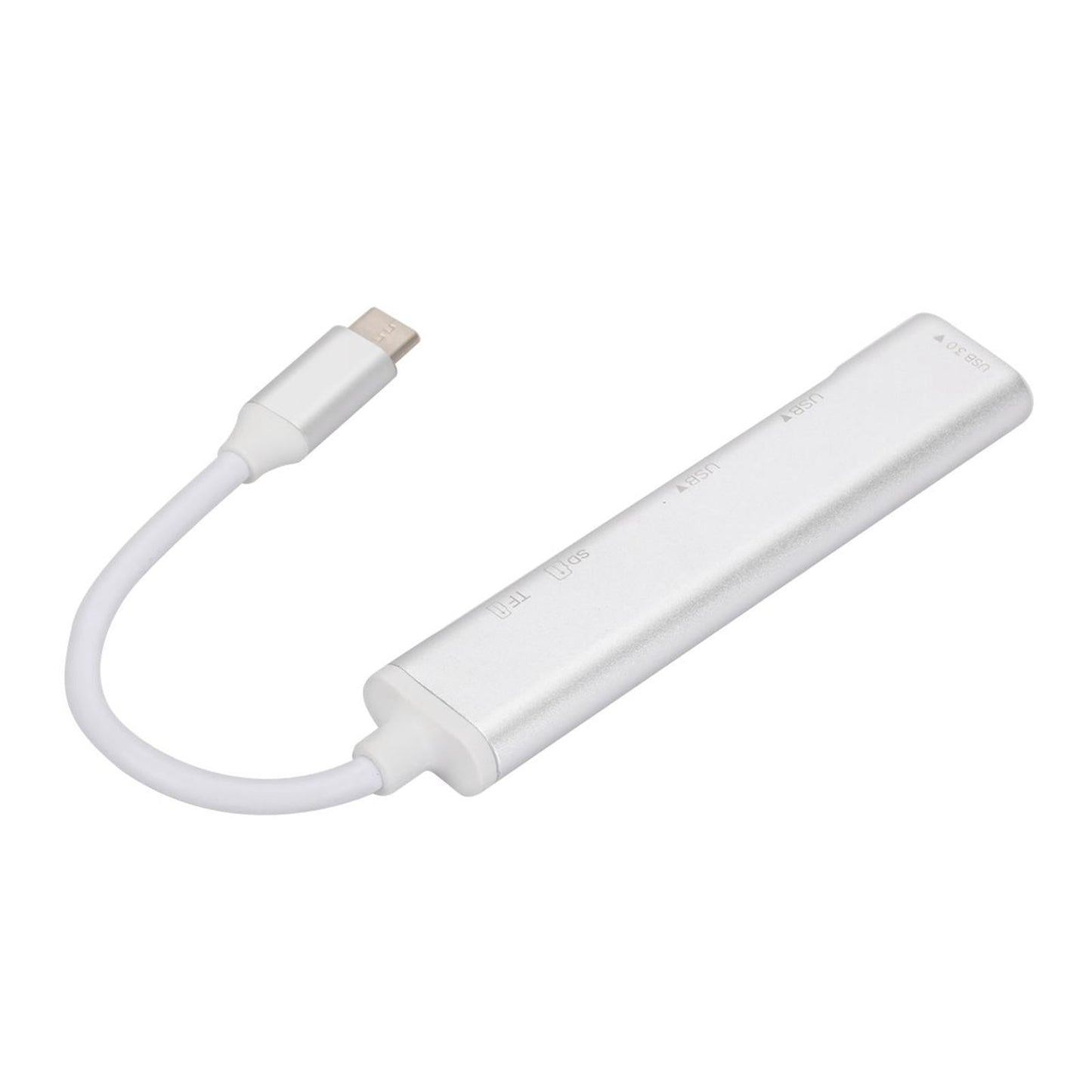 USB C Docking Station SD/TF Card Slots Portable Compact for Laptop Office