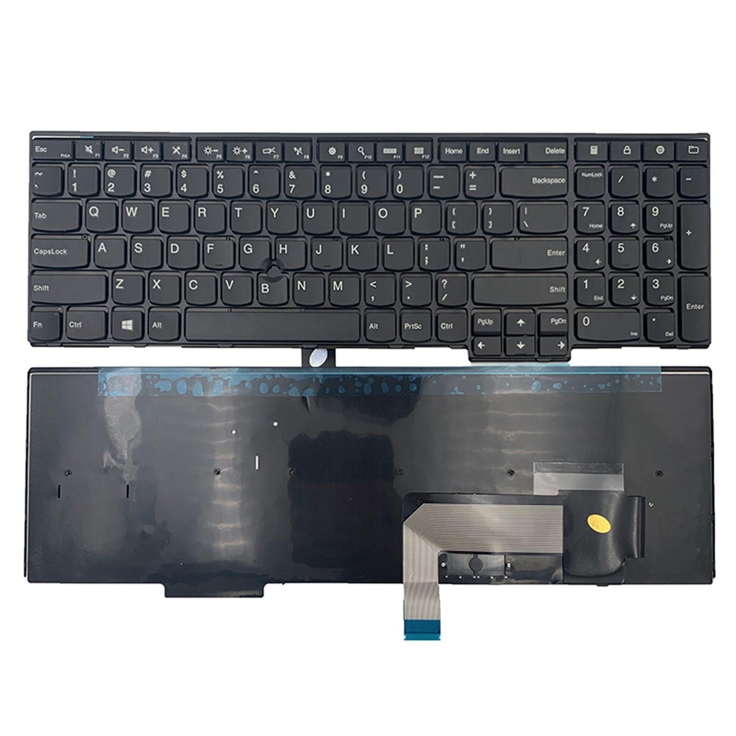 Laptop Keyboard Without Backlit Replacement for ThinkPad Edge T550