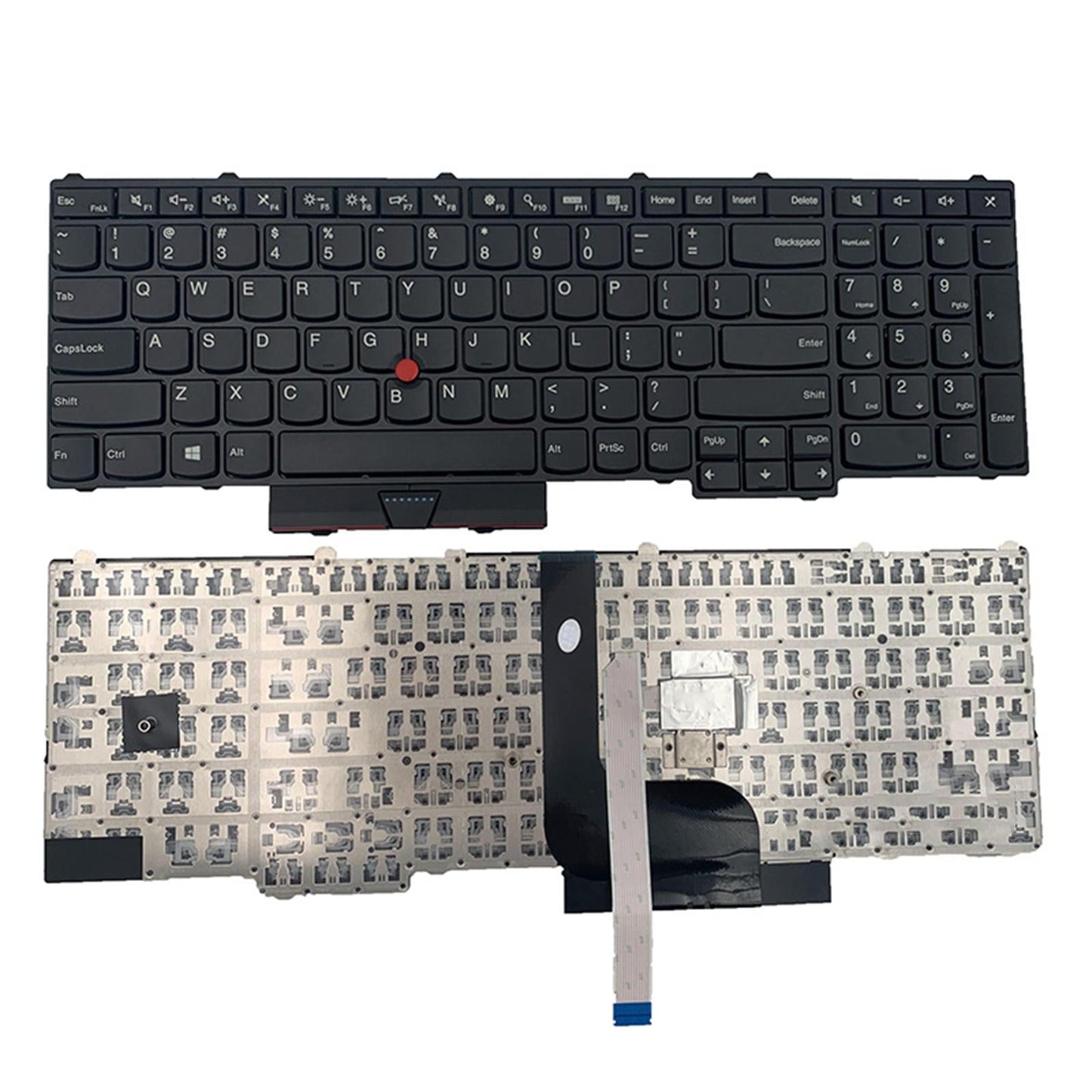 US Keyboard US Layout Matte for ThinkPad P50 20EN/20EQ P70 Black