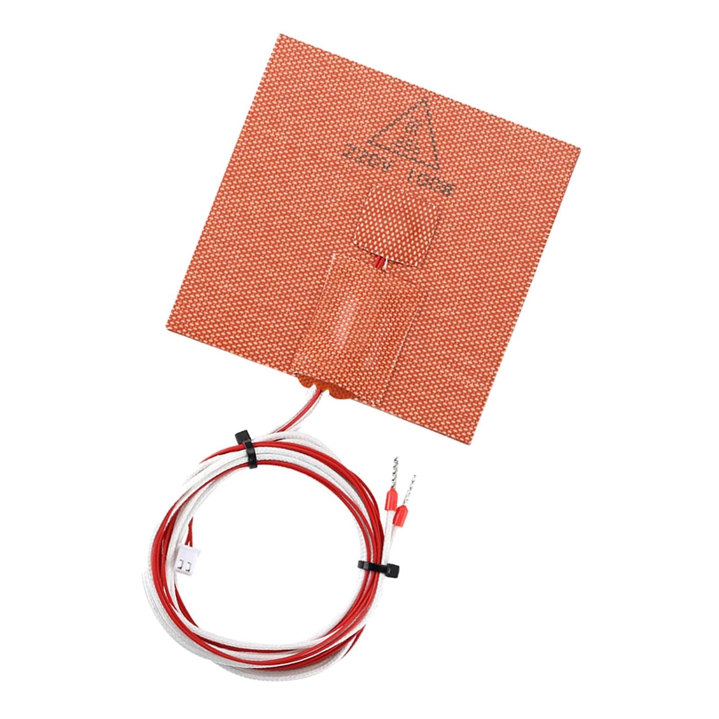 Hot Bed Silicone Heater Pad for 3D Printer 220V 100W 3D Printer Parts Without Relay