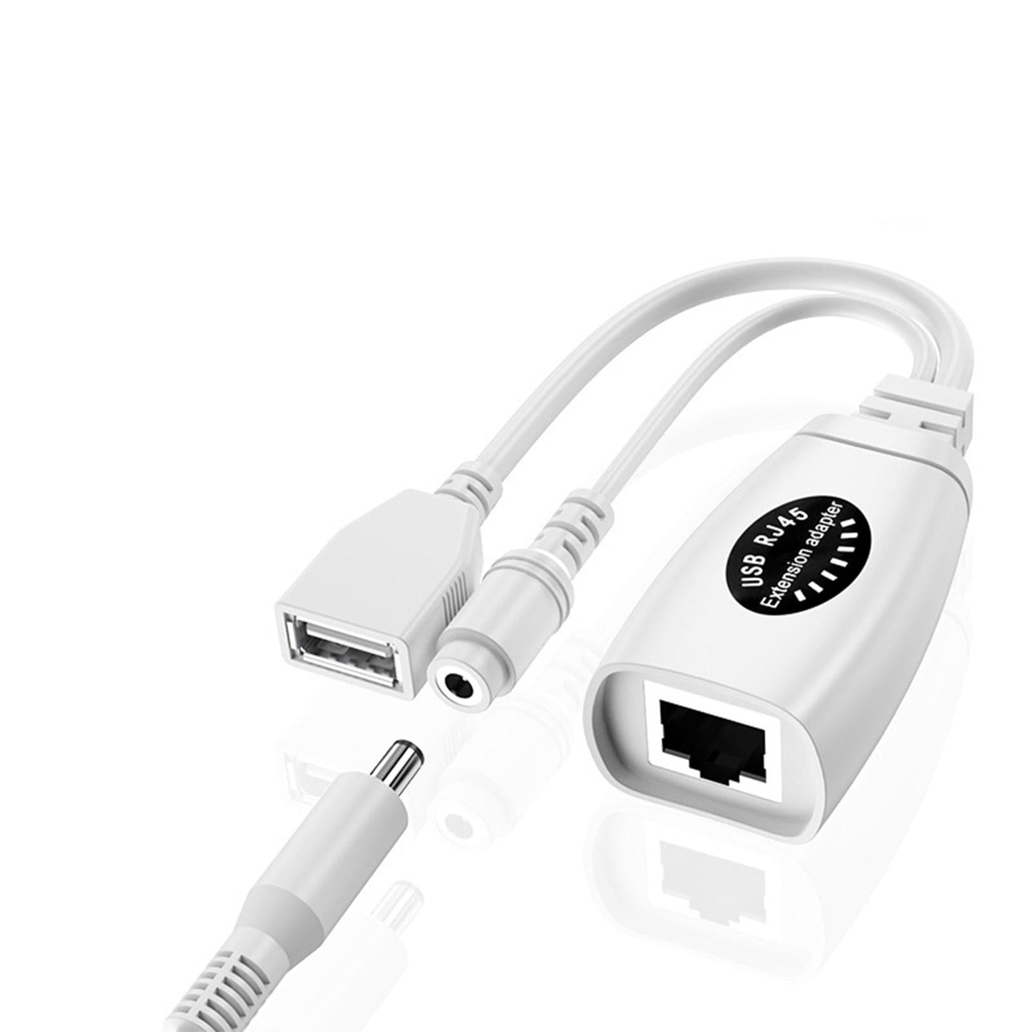 USB 2.0 Extender to RJ 45 up to 60M/196ft for USB Flash Disk PC Scanner