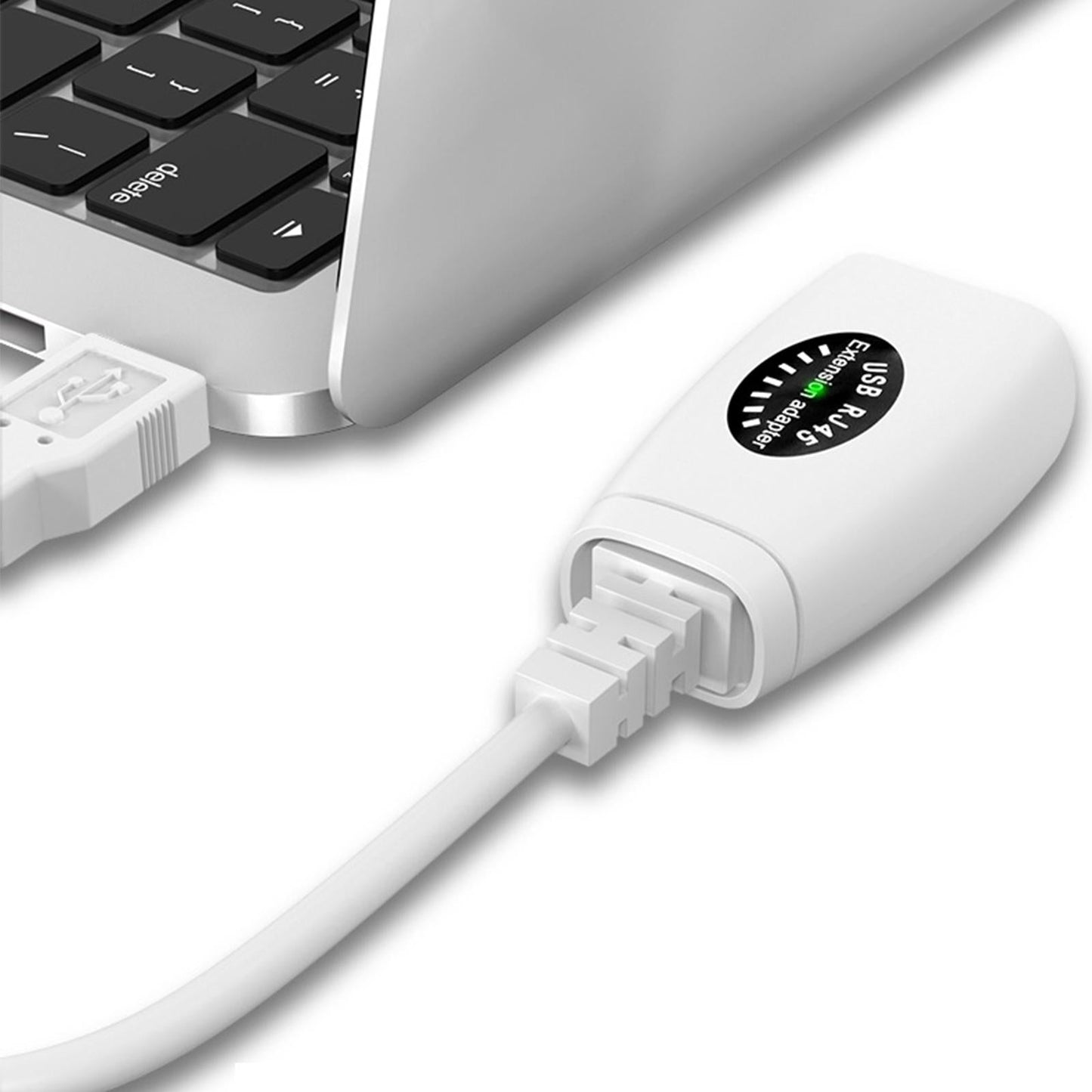 USB 2.0 Extender to RJ 45 up to 60M/196ft for USB Flash Disk PC Scanner