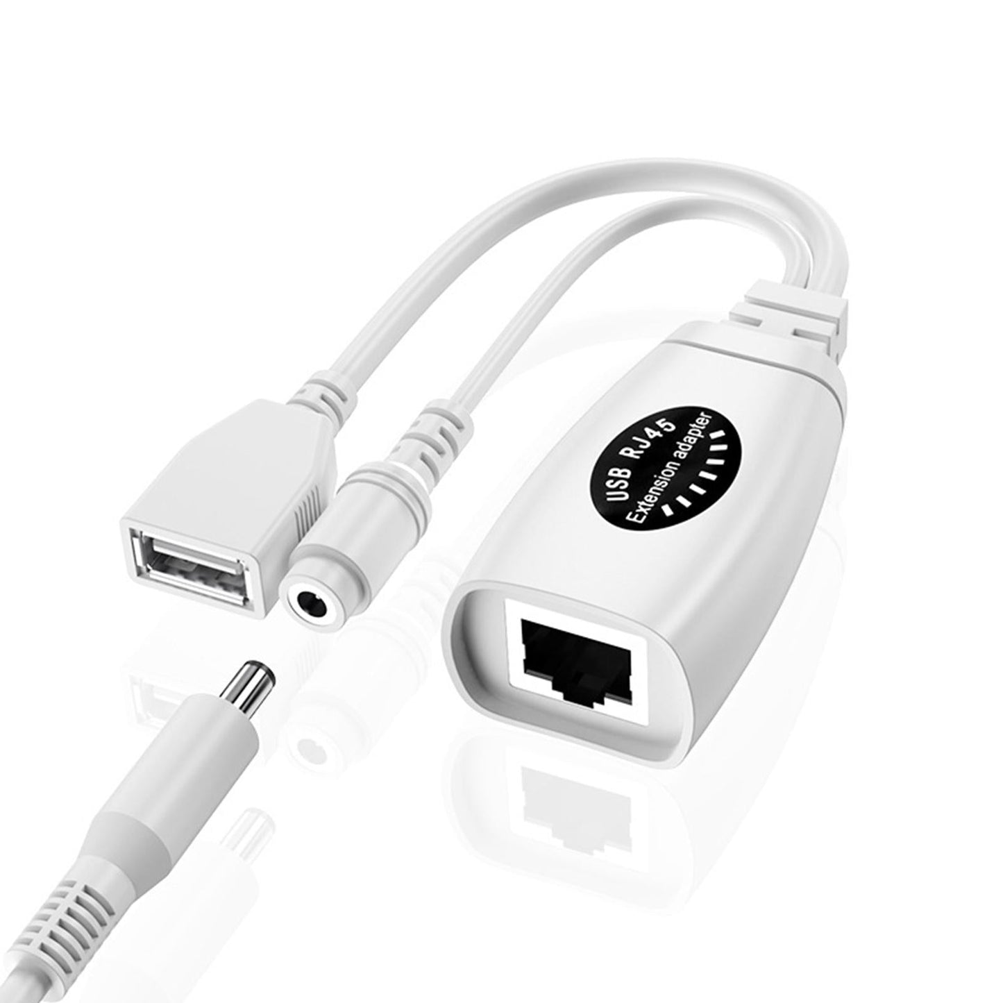 USB 2.0 Extender to RJ 45 up to 60M/196ft for USB Flash Disk PC Scanner