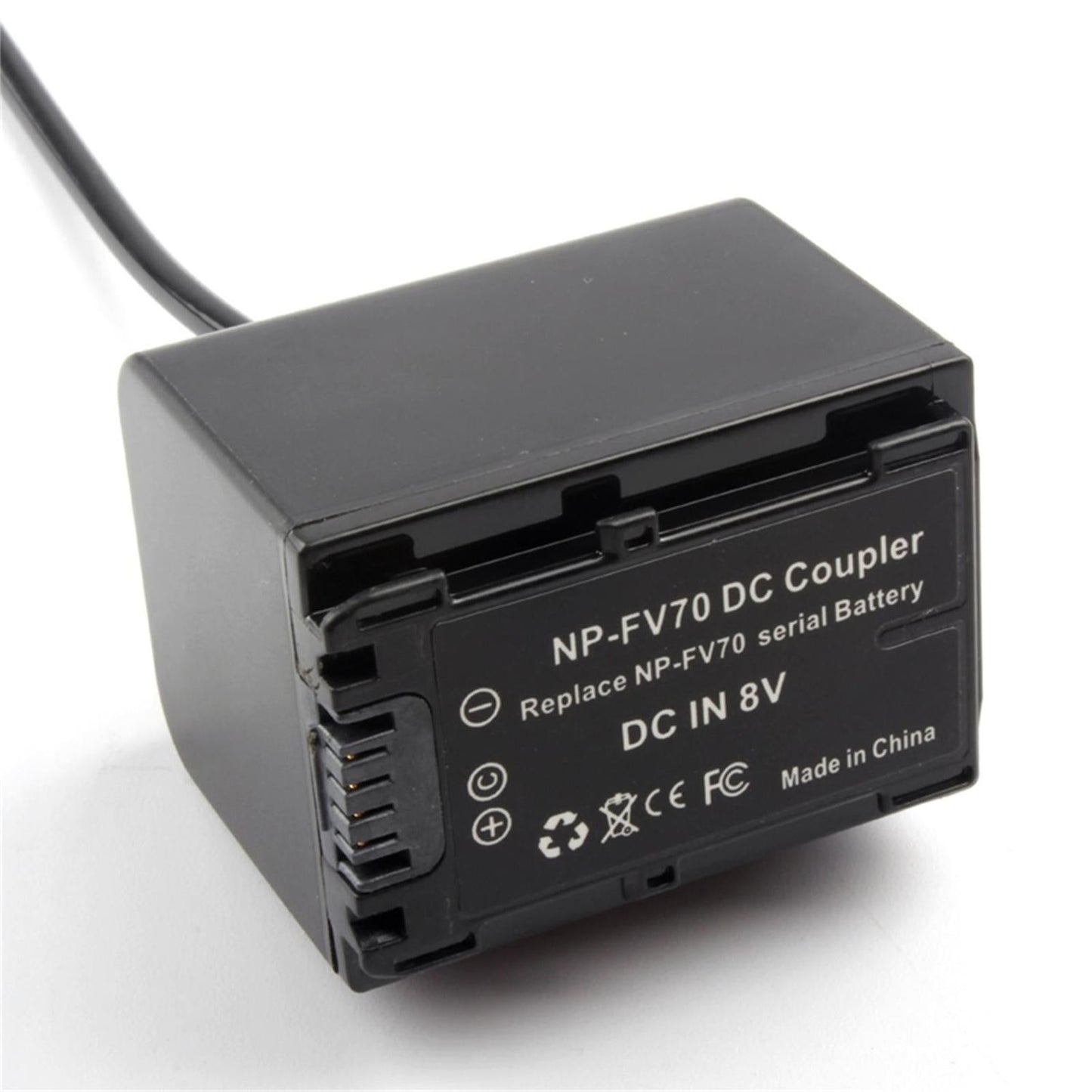 Np-Fv70 DC Coupler Direct Replaces D-Tap to FV70 for Hxr-Nx70C Fdr-Ax30