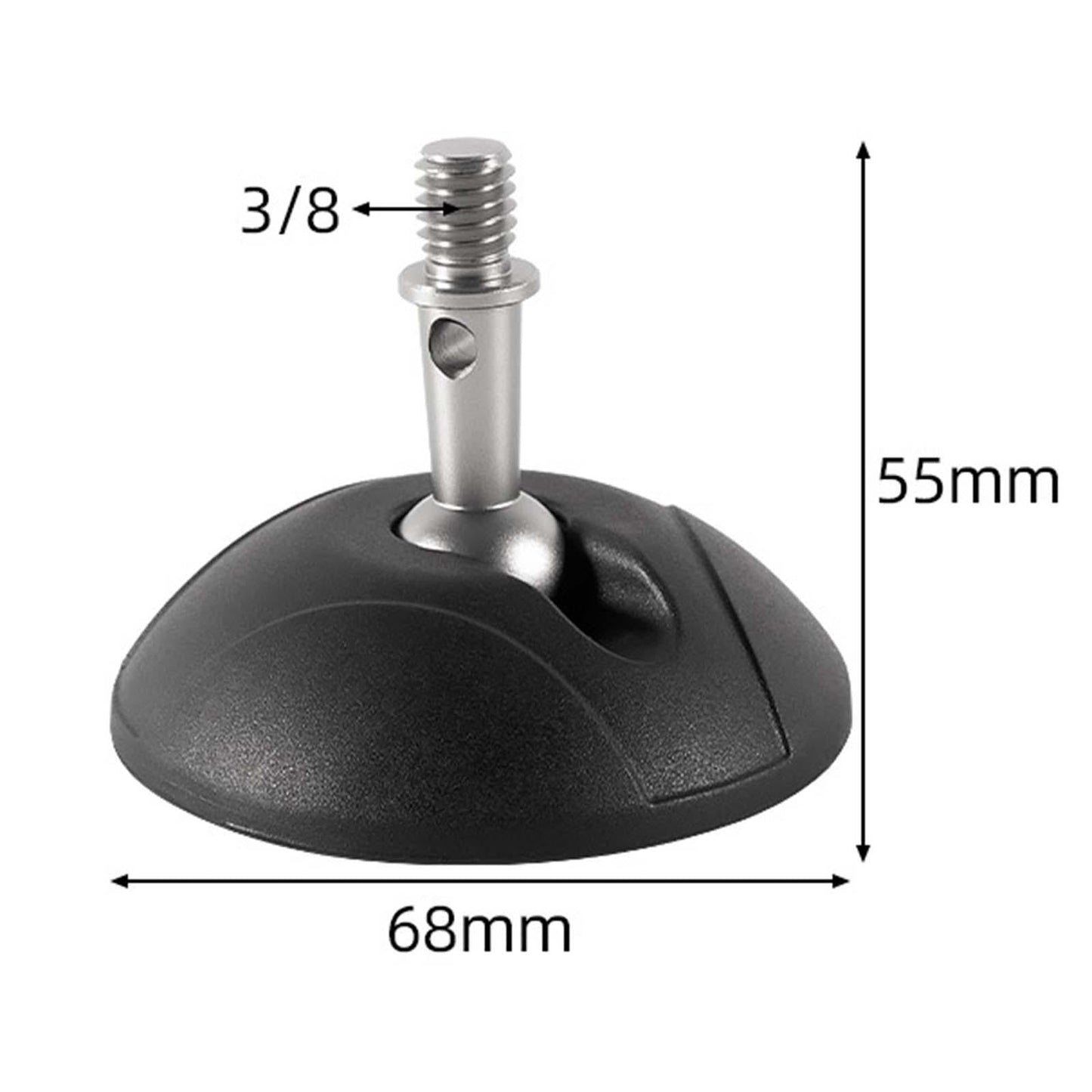 Rubber Foot Pad Foot Spike Rotatable for Tripod Monopod Accessories Style D