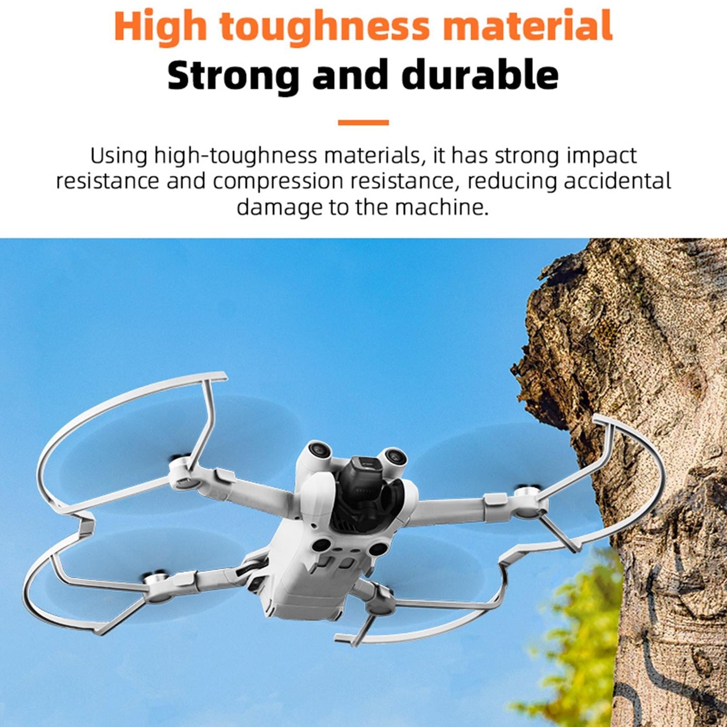 Propeller Guard Quick Install Release Anti Collision for Mini 3 Pro