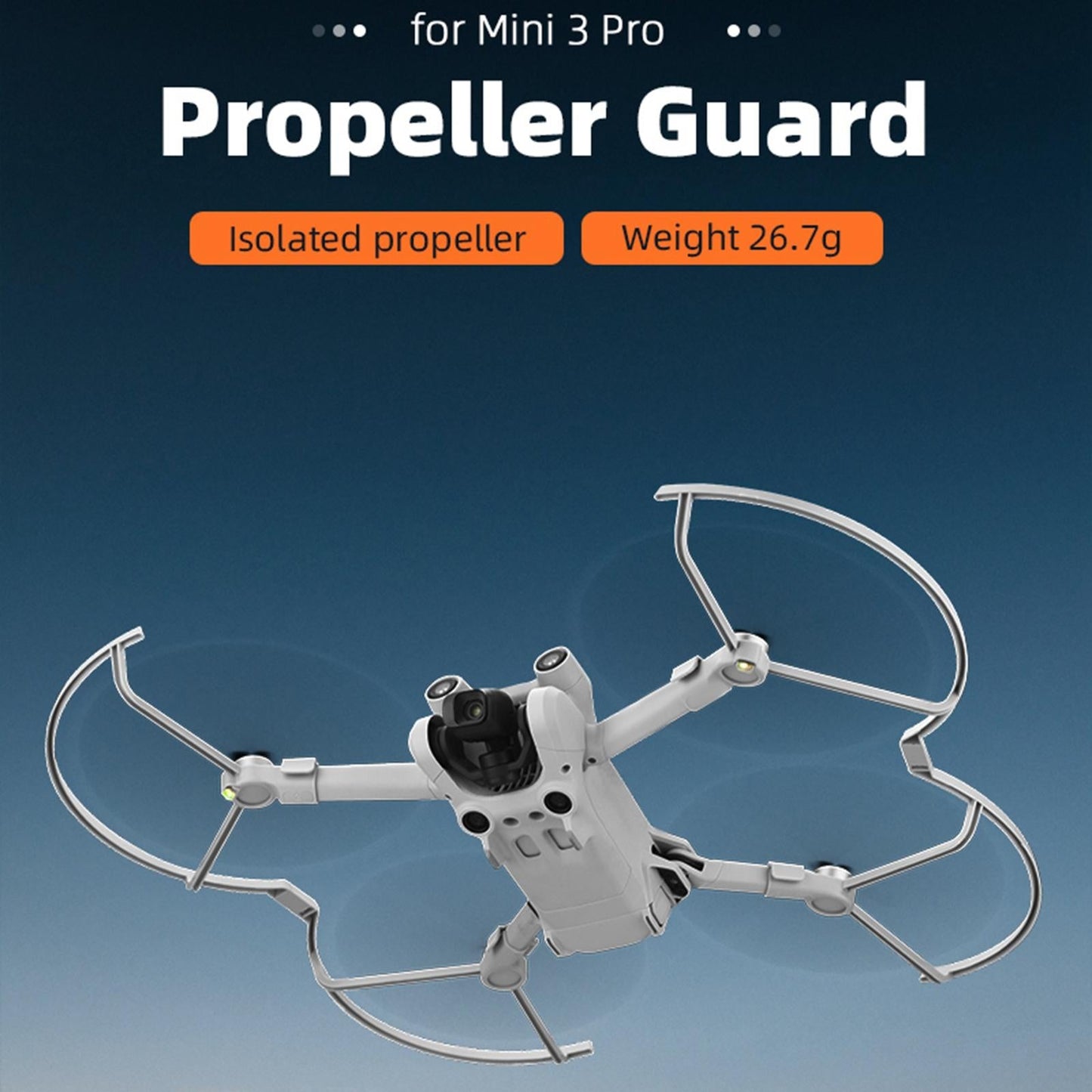 Propeller Guard Quick Install Release Anti Collision for Mini 3 Pro