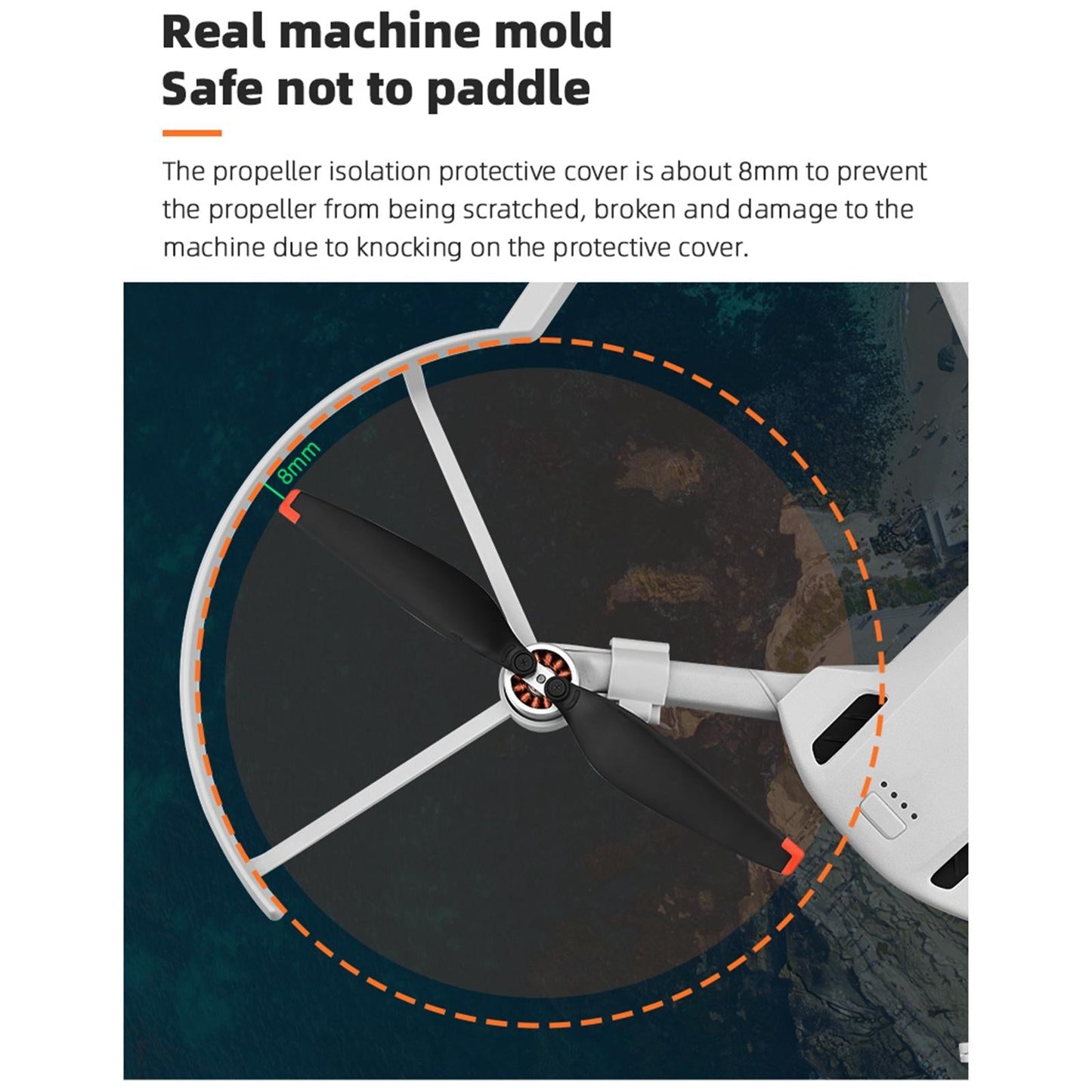 Propeller Guard Quick Install Release Anti Collision for Mini 3 Pro