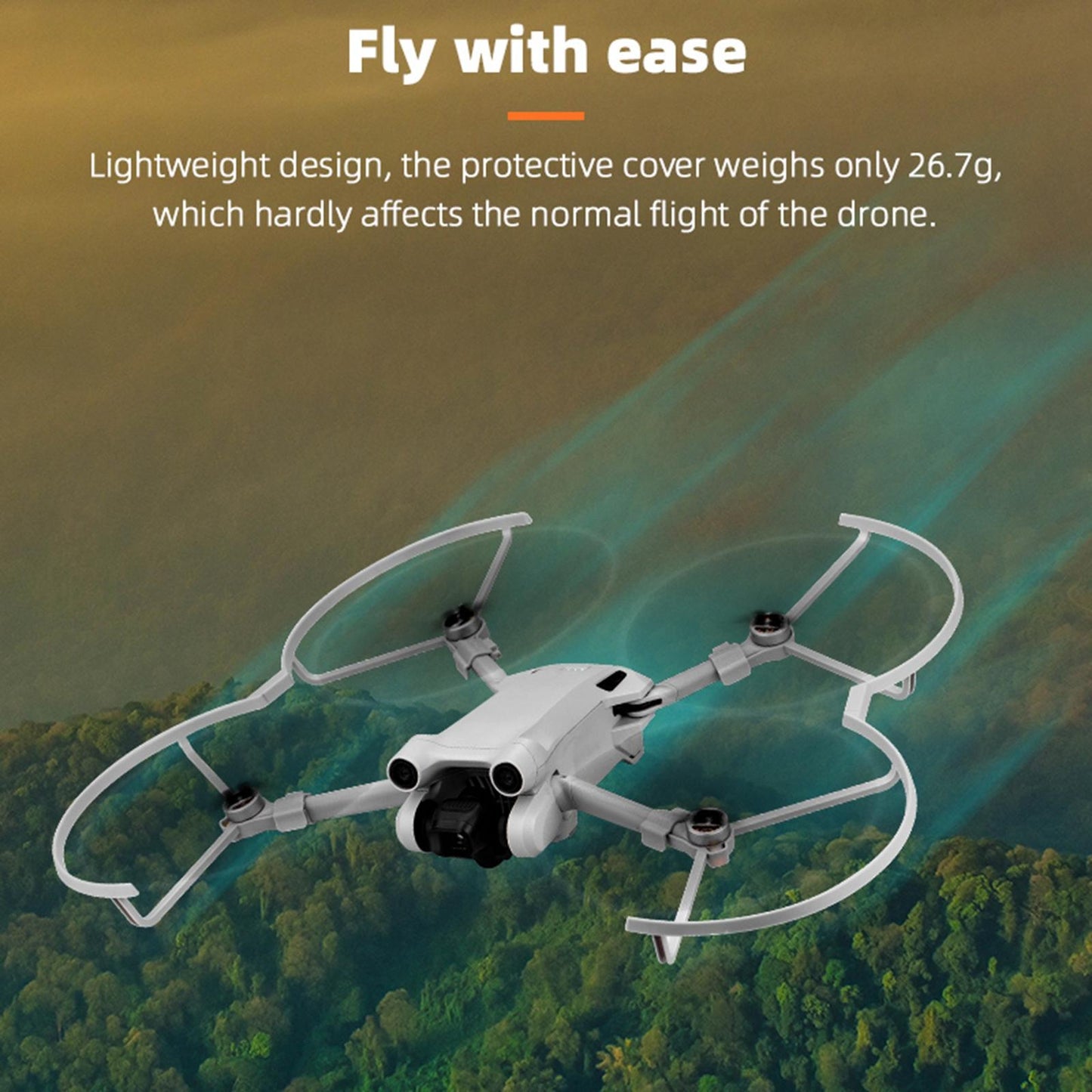 Propeller Guard Quick Install Release Anti Collision for Mini 3 Pro