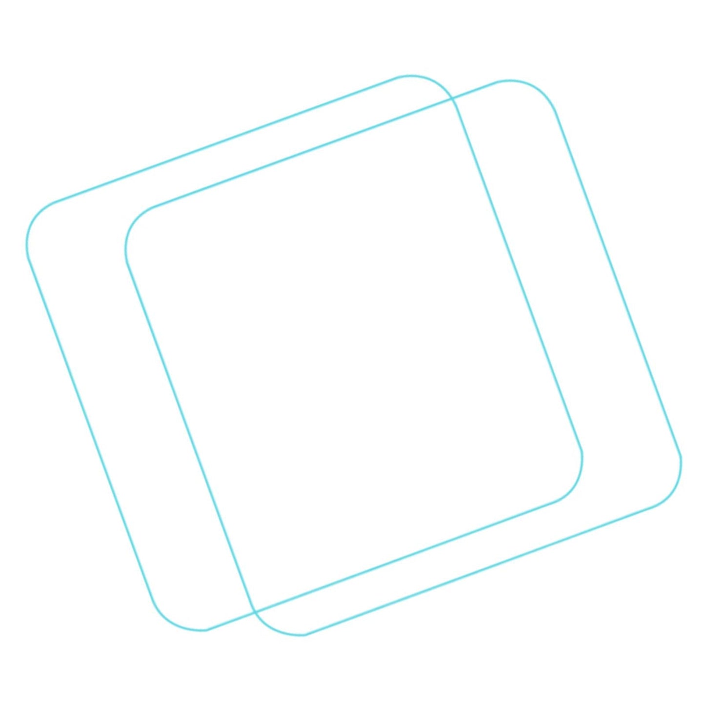 2 Pack Tempered Glass Film for Accessory Explosion Proof