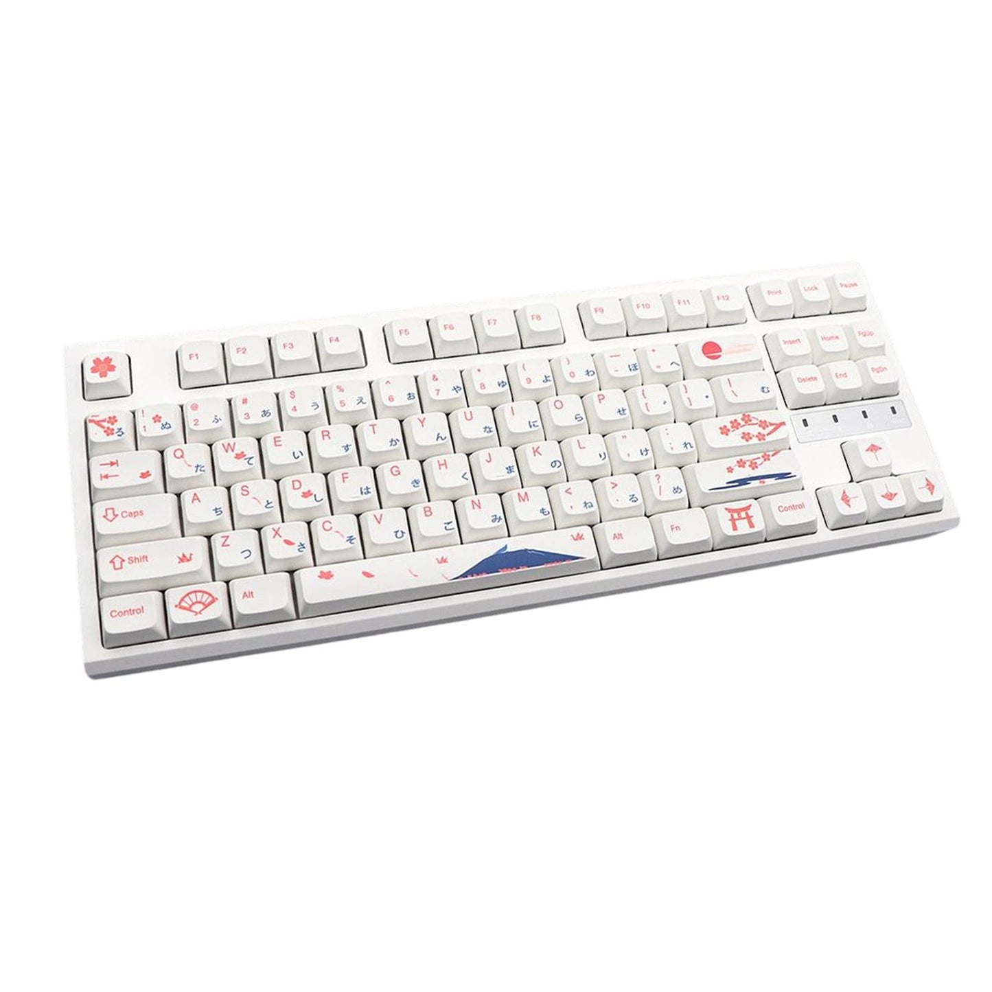 130 Key Caps PBT Xda Profile for Mechanical Keyboards Replacement Durable Japanese