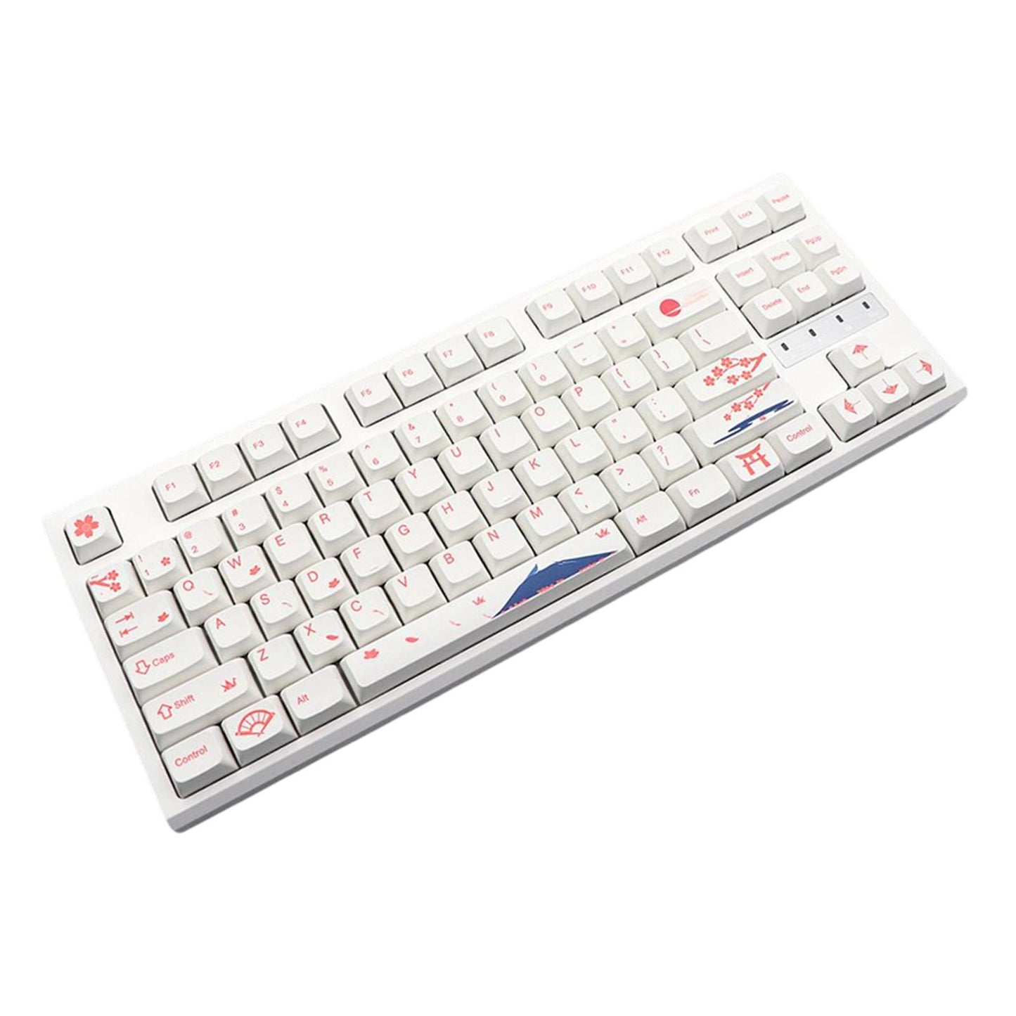 130 Key Caps PBT Xda Profile for Mechanical Keyboards Replacement Durable English