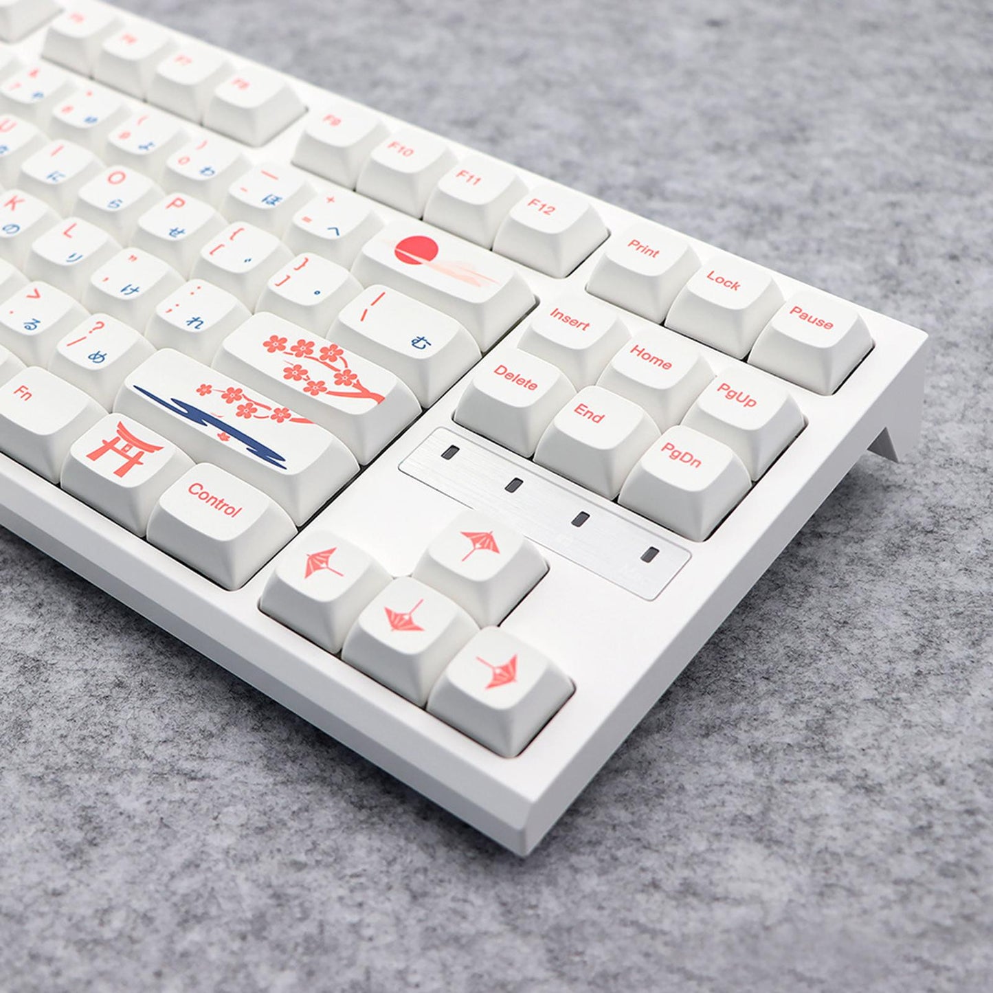 130 Key Caps PBT Xda Profile for Mechanical Keyboards Replacement Durable English