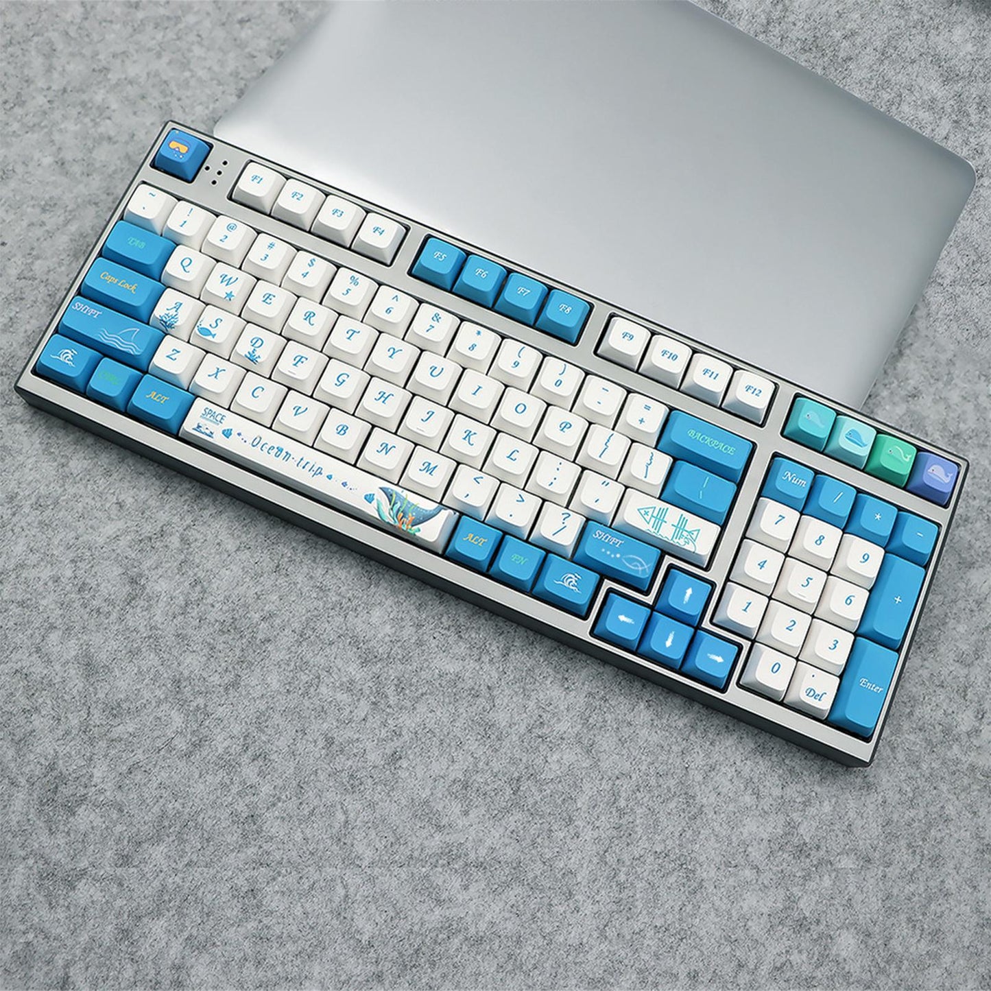 137 Key Caps Xda Profile PBT for Mechanical Keyboards Accessories Replaces