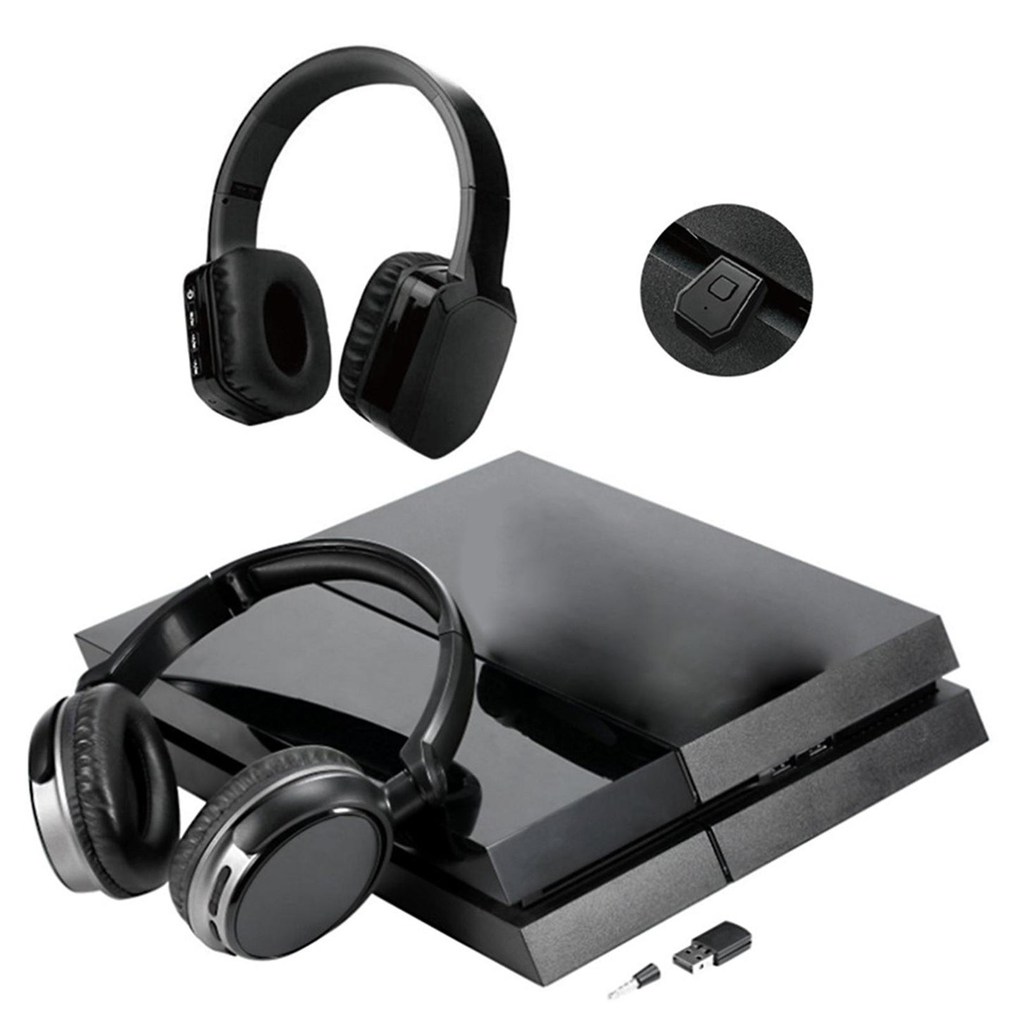 Portable 4.0 Headset USB Adapter Receiver for Headphones Home PC, TV