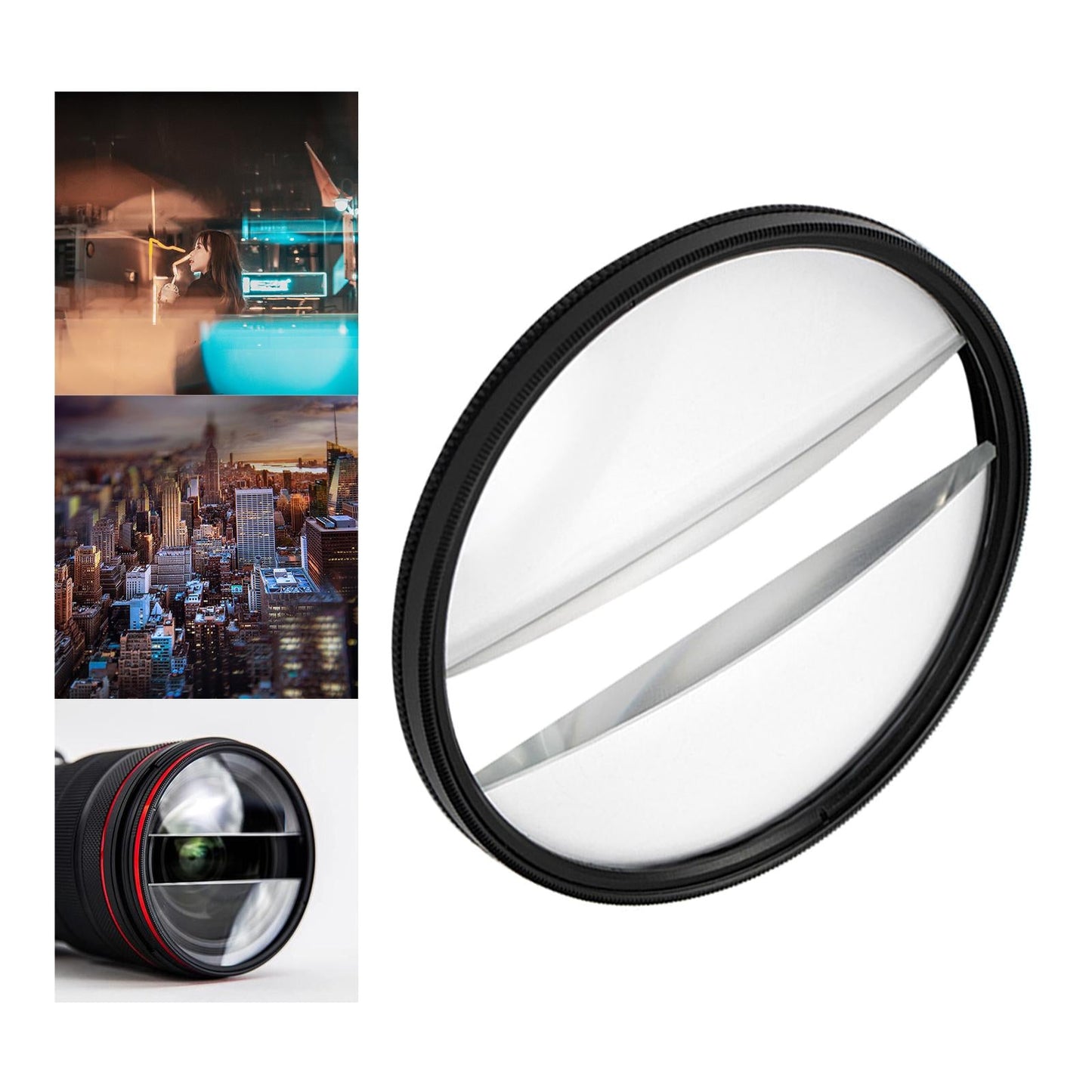 Special Effects Filters Double Half moon for Slr Photography
