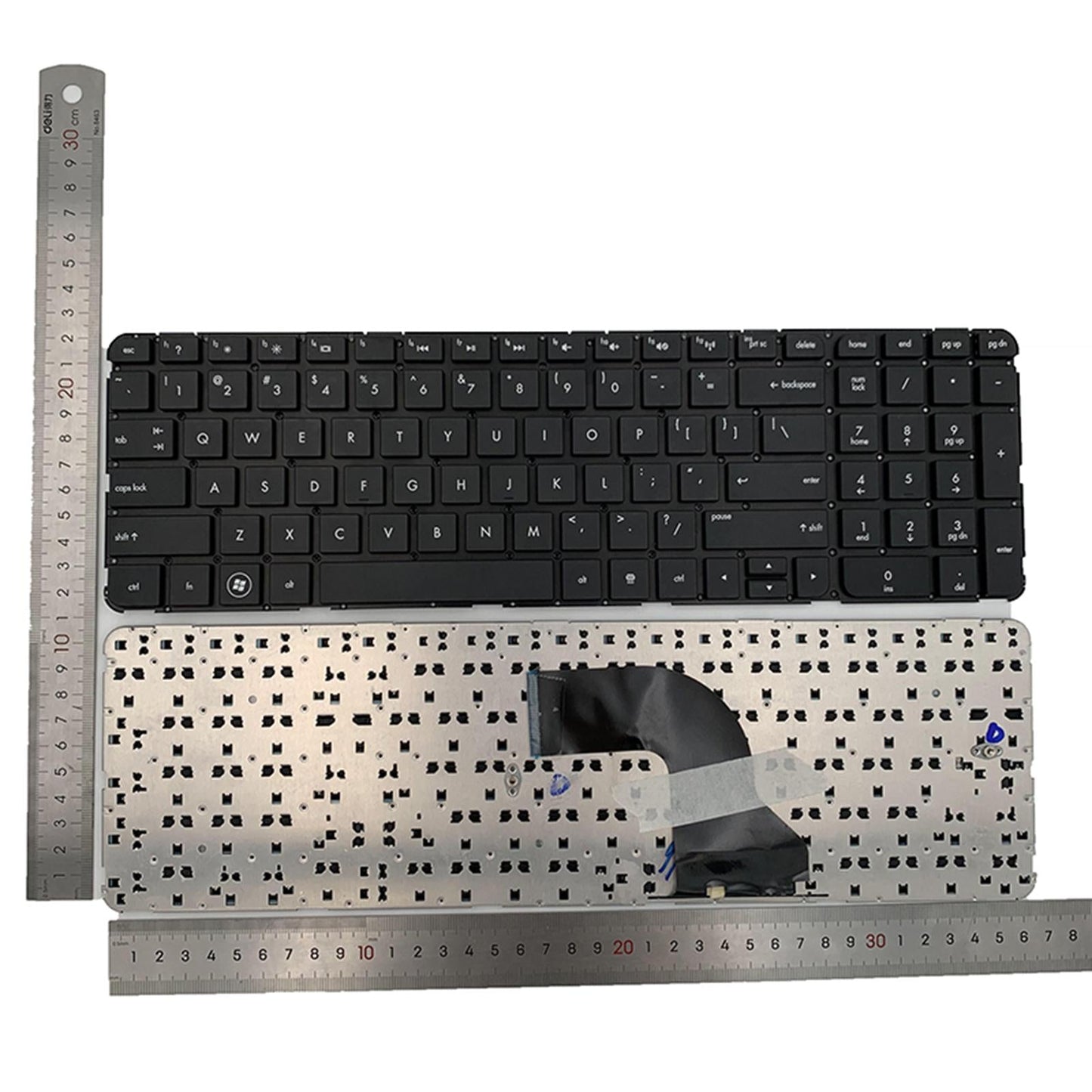 Laptop Keyboard US Layout Laptop Replacement for HP DV7-7200 Accessory Parts