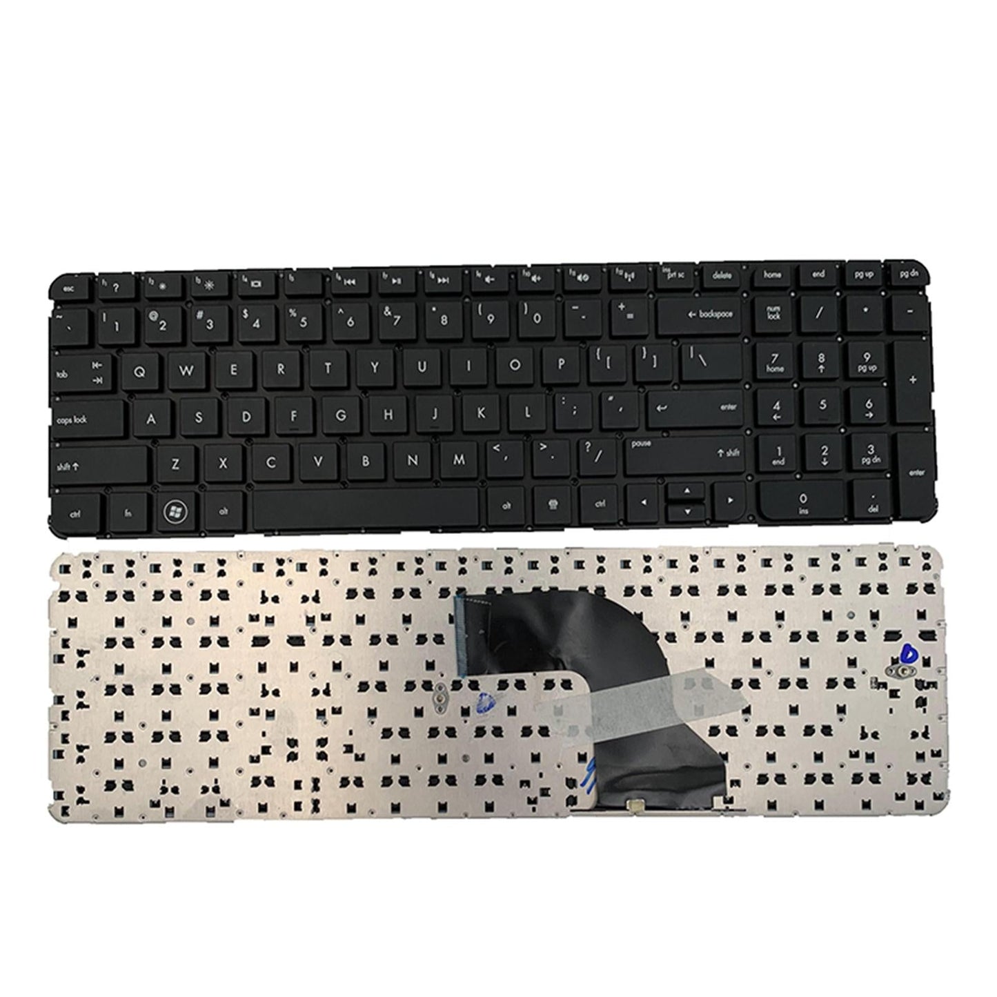 Laptop Keyboard US Layout Laptop Replacement for HP DV7-7200 Accessory Parts