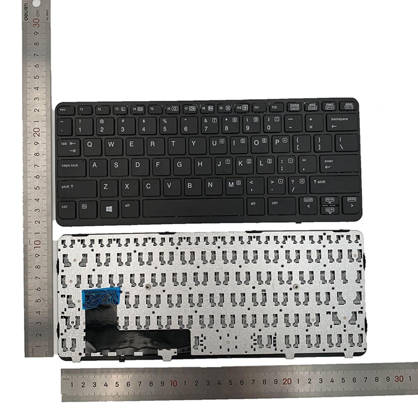 Laptop Keyboard Black with Frame for HP Elitebook 820 G1 820 G2 Durable