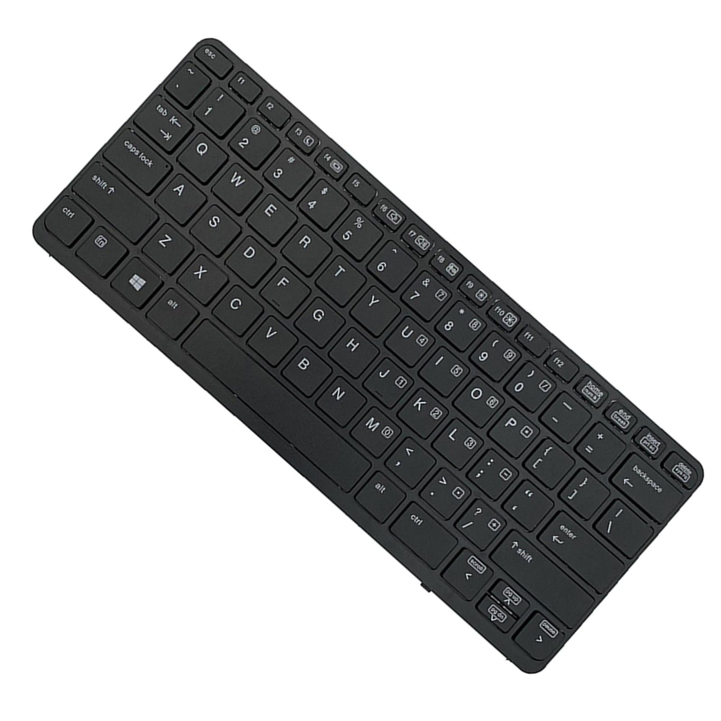 Laptop Keyboard Black with Frame for HP Elitebook 820 G1 820 G2 Durable