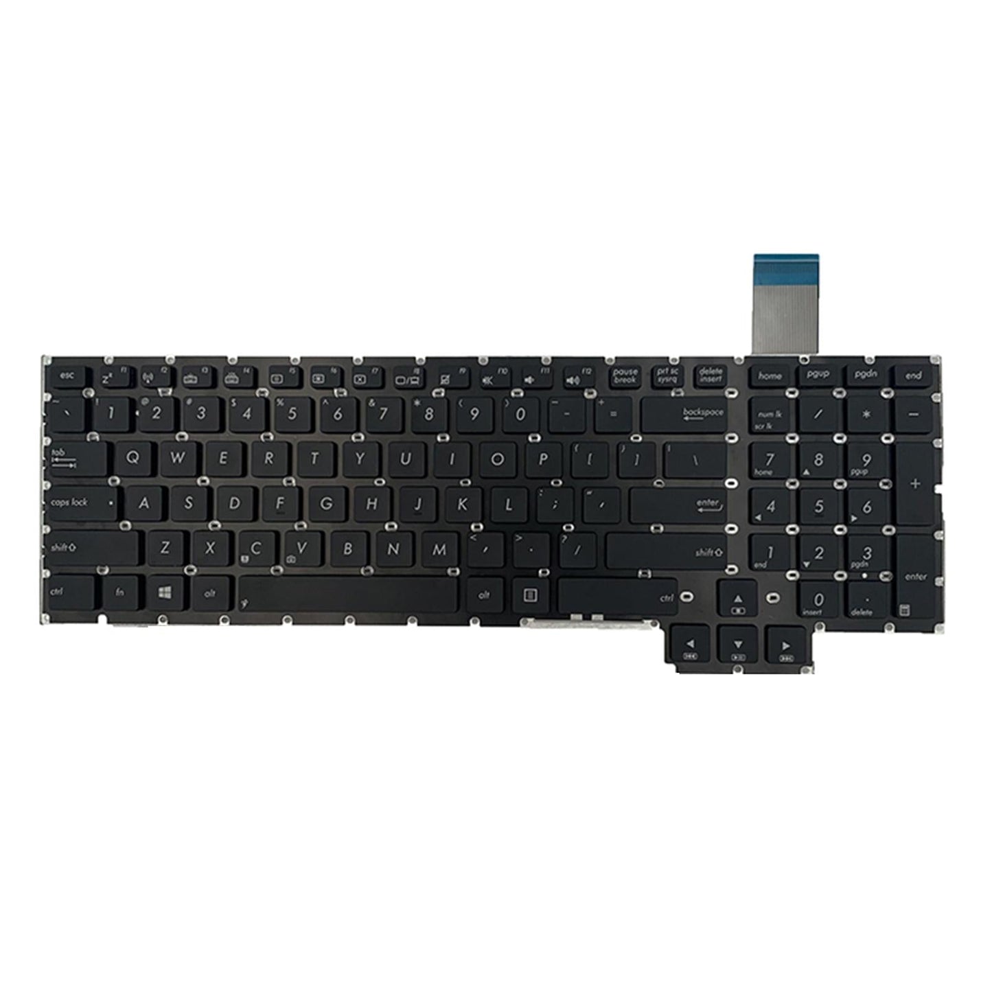 Laptop US English Keyboard for G750JM G750JS G750Jw Black Durable