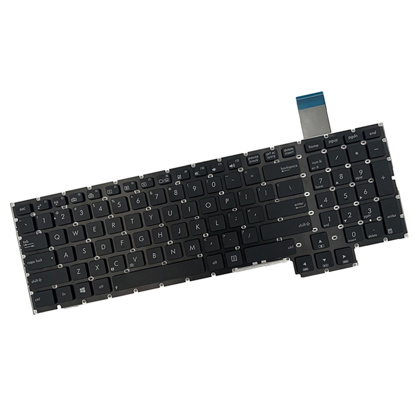 Laptop US English Keyboard for G750JM G750JS G750Jw Black Durable