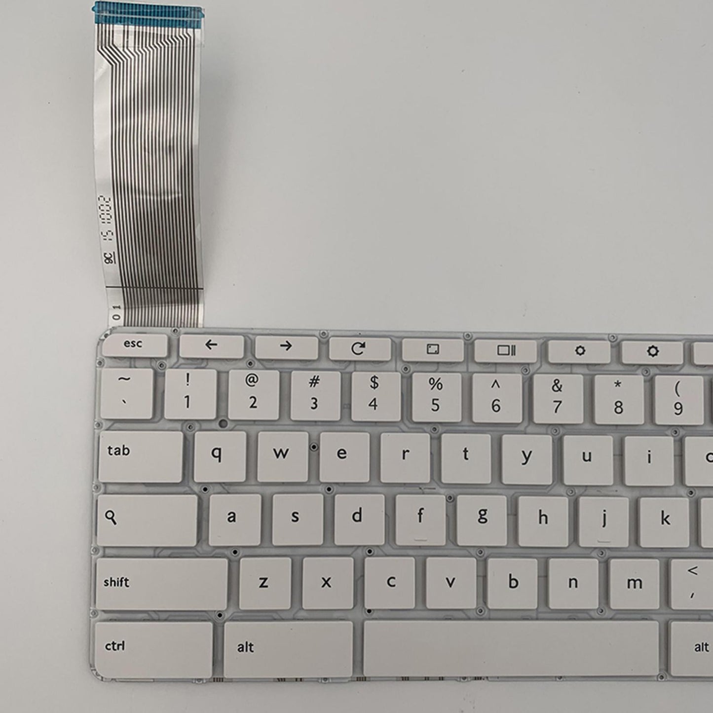 Laptop Keyboard Laptop Replacement White for HP 14-X x099ND Parts Accessory