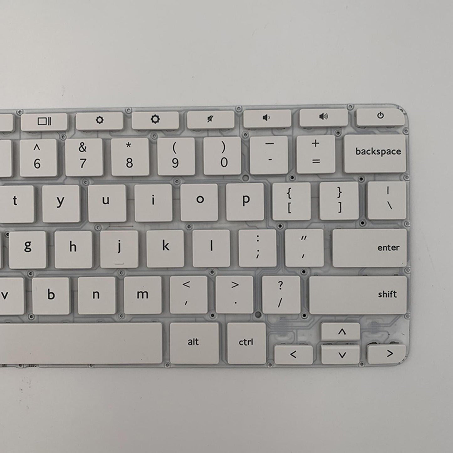 Laptop Keyboard Laptop Replacement White for HP 14-X x099ND Parts Accessory