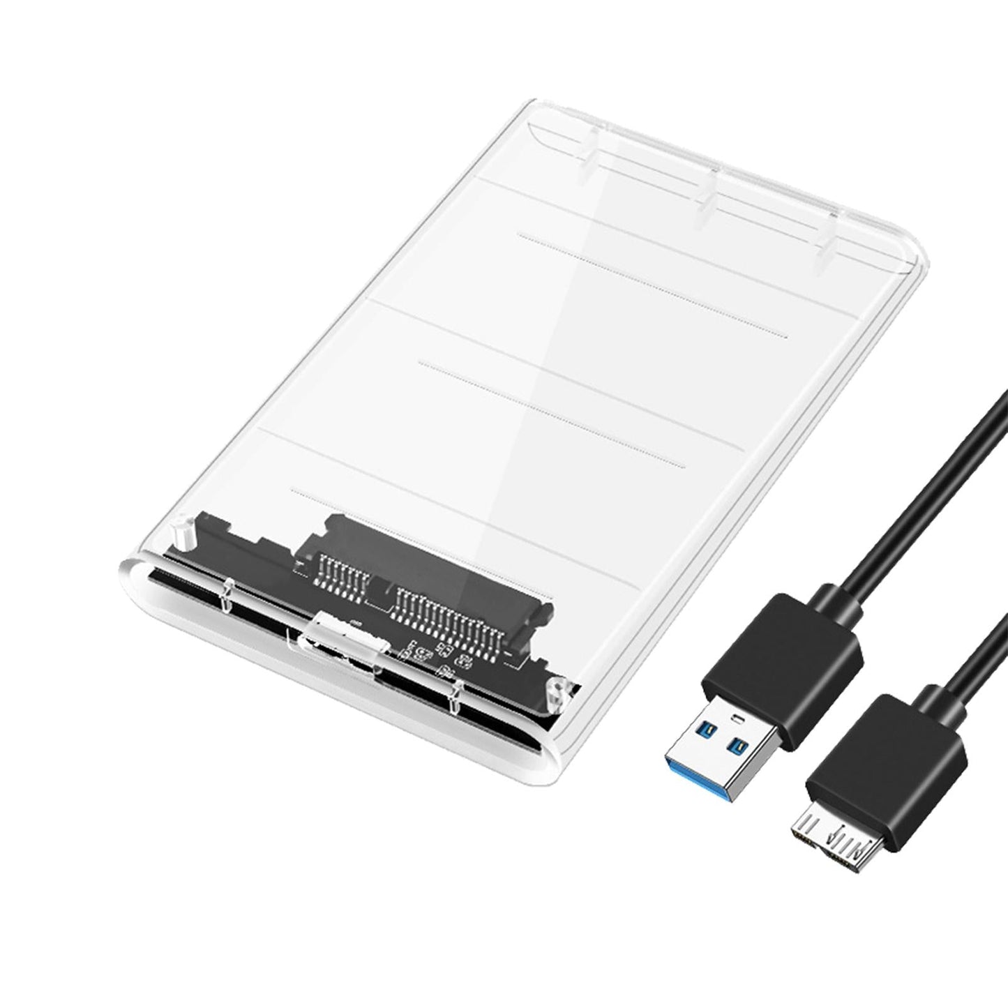 External 2.5'' Enclosure case External Drive Enclosure Clear