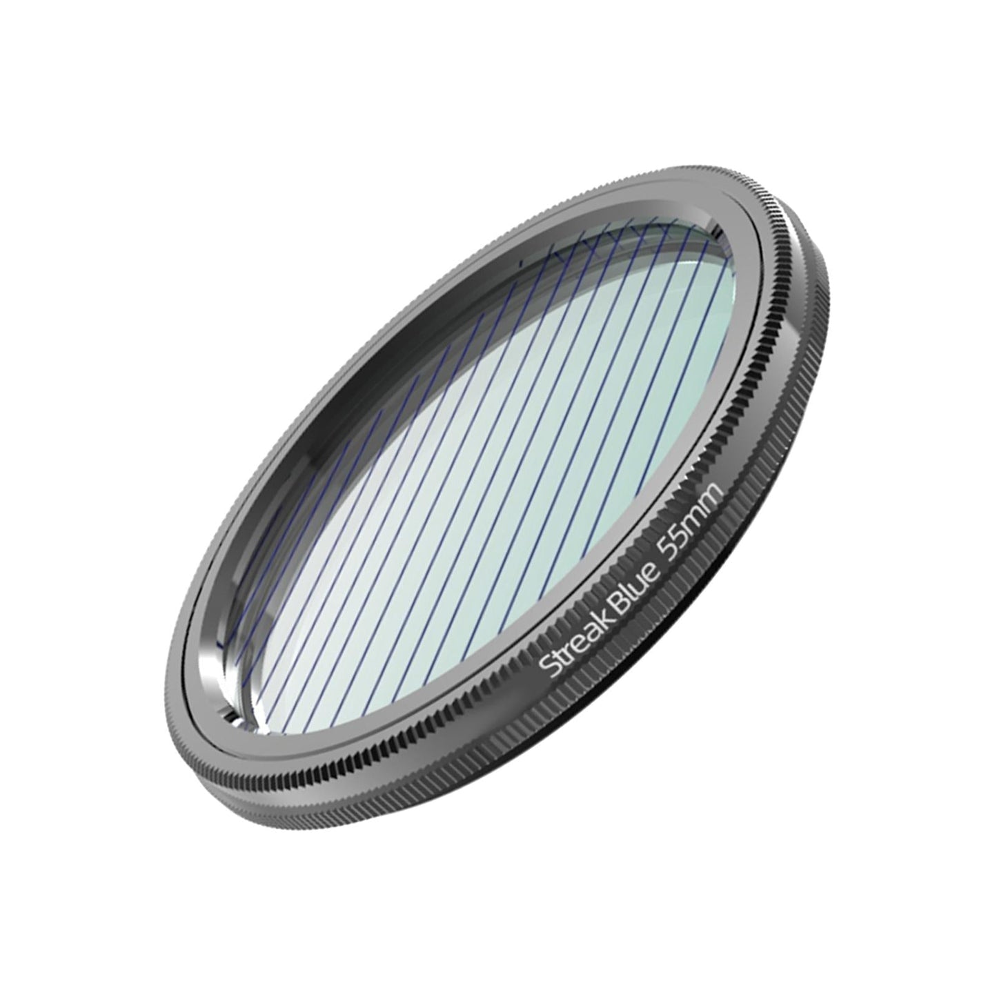 Blue Brushed Filter Effect Filter Len Filter for DSLR Cinematice Video 55MM