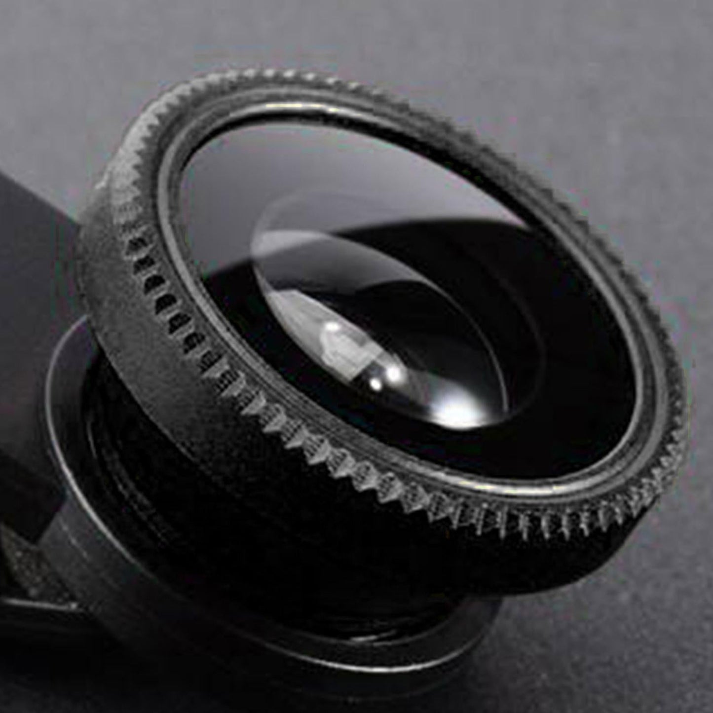 Universal Phone Lens Three Lens Phone Camera Lens Kits for Photo Cameras Black