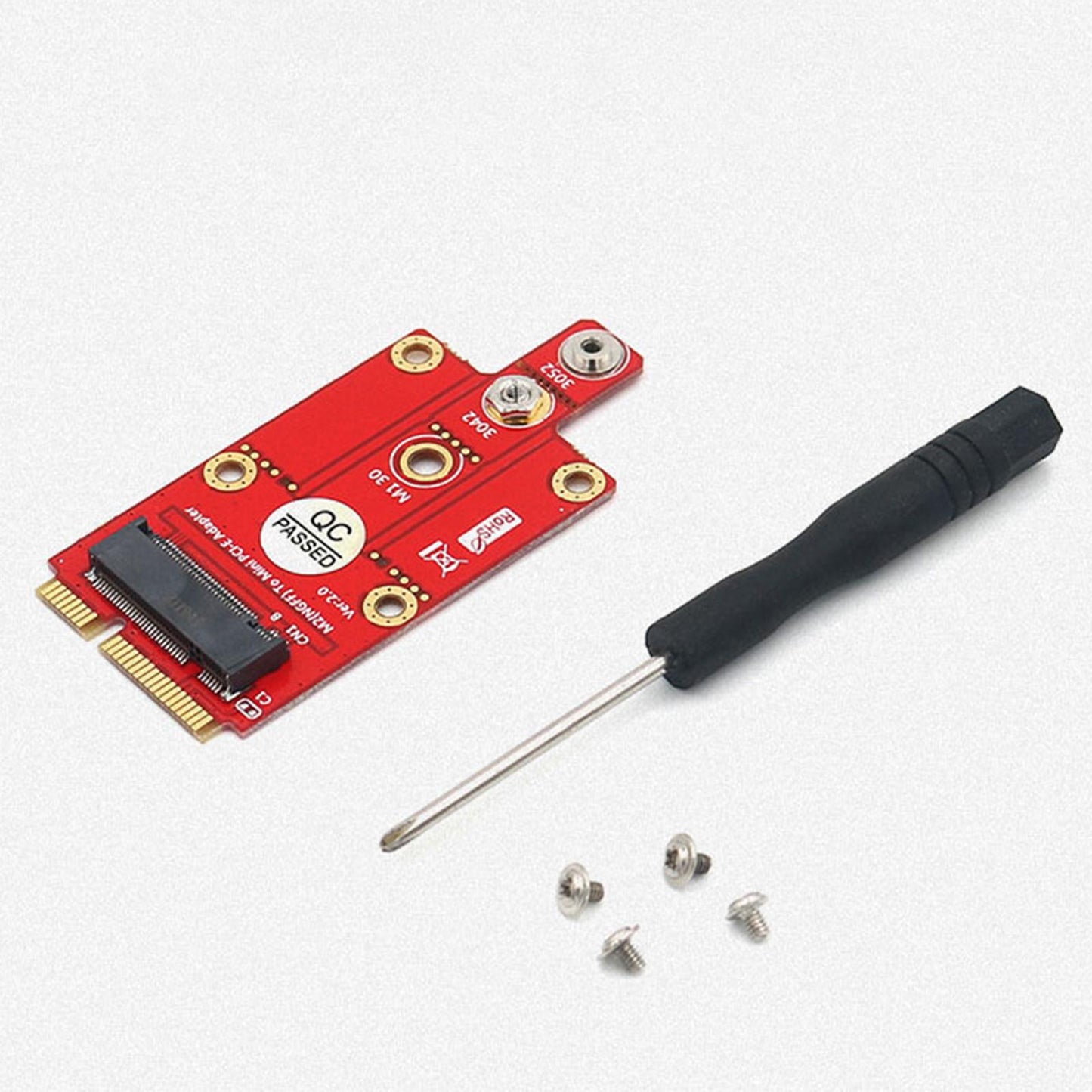 M.2 Adapter 1 Riser Card Wireless for Laptop with 2 card Slot