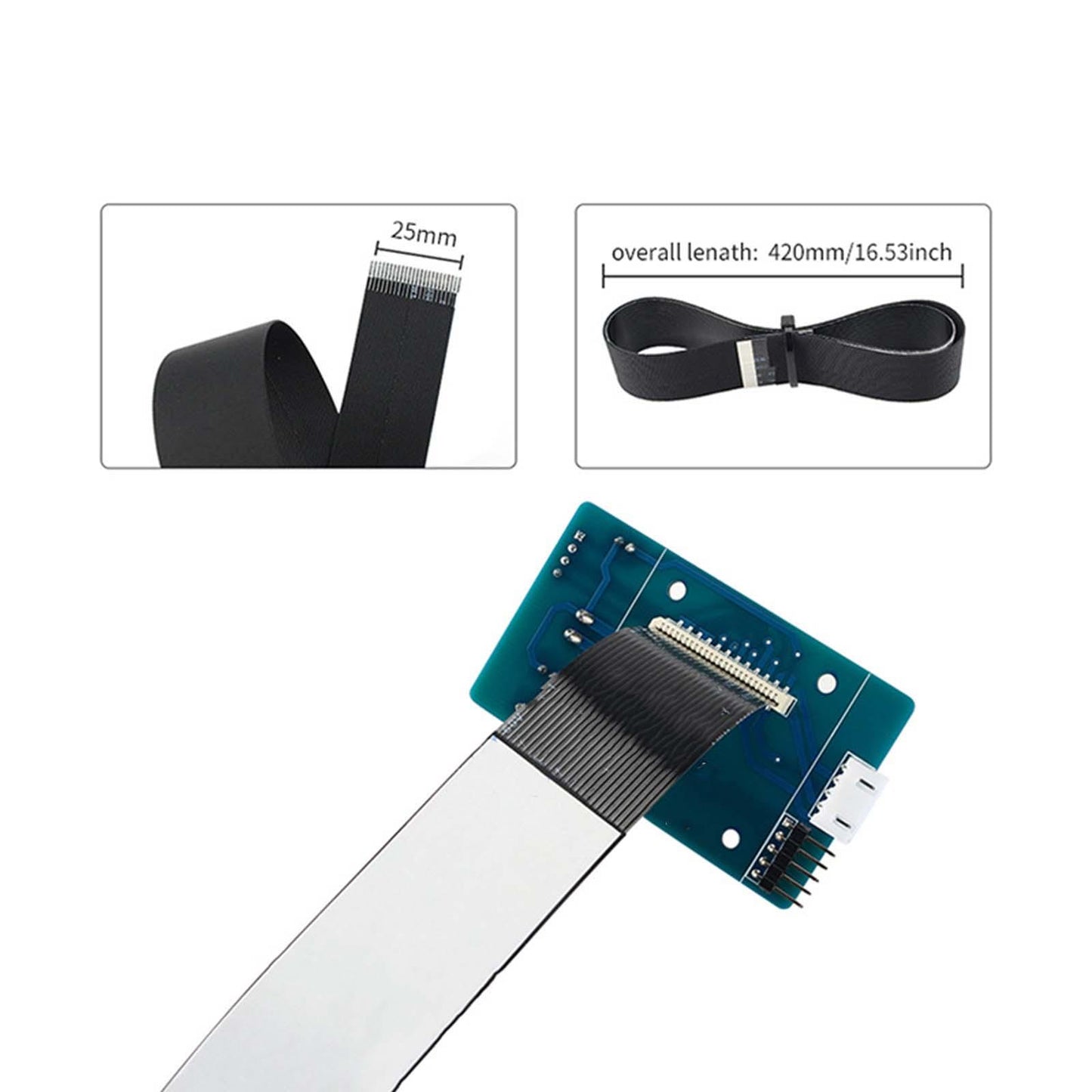 24Pin Fpc Cable Spare Parts Ribbon Cable for /Pro 420mm