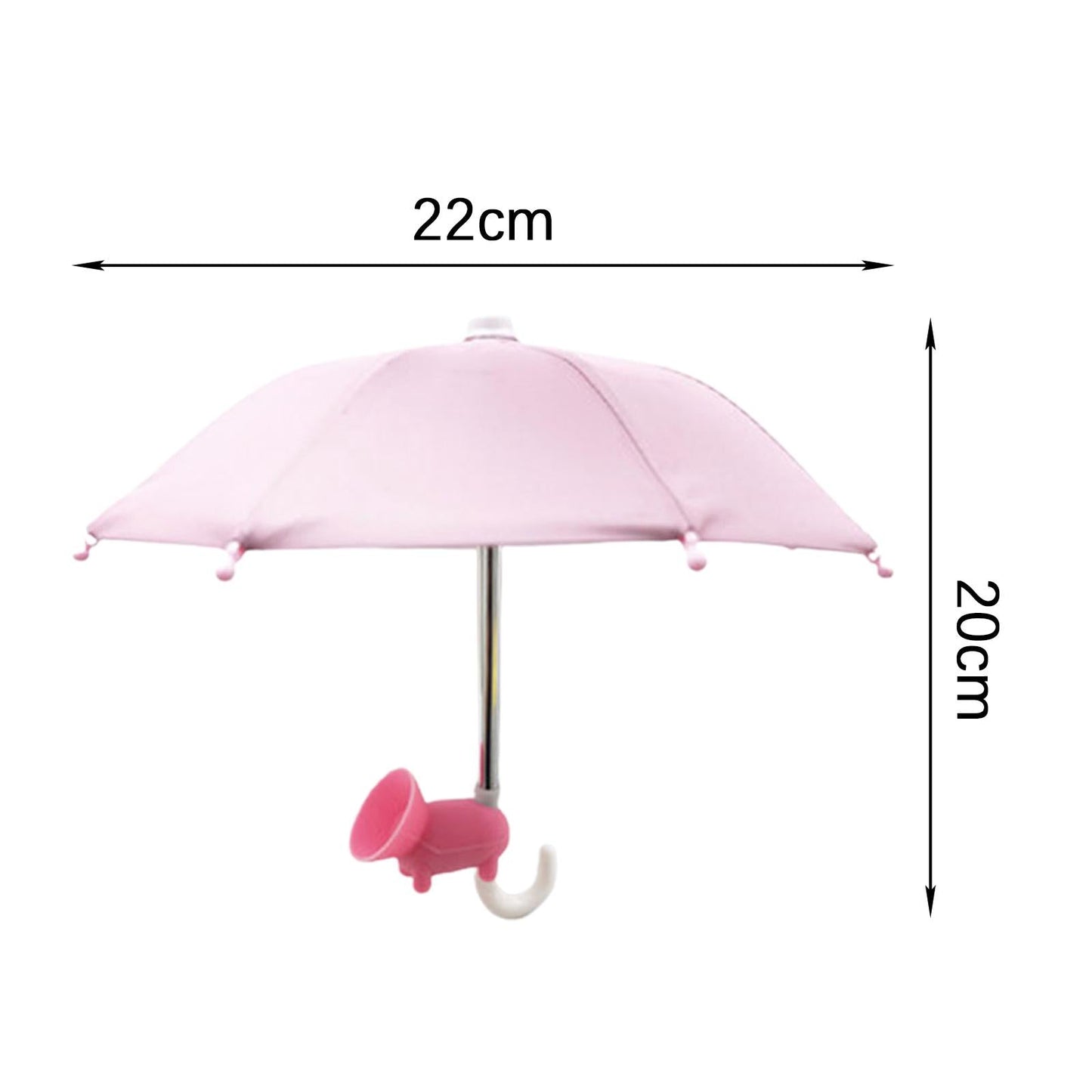 Umbrella Stand cover, phone Holder Suction Cup Universal Sturdy and Durable