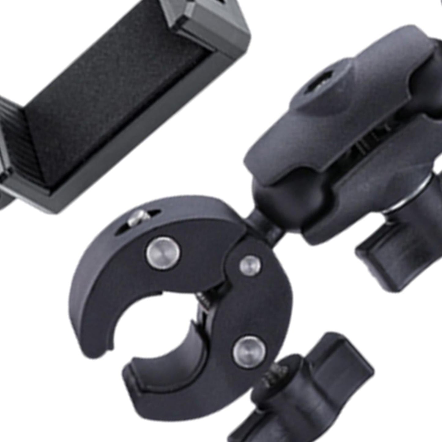 Motorcycle Handlebar Camera Mount 1/4 360 Degree Rotary Standard Big Clamp